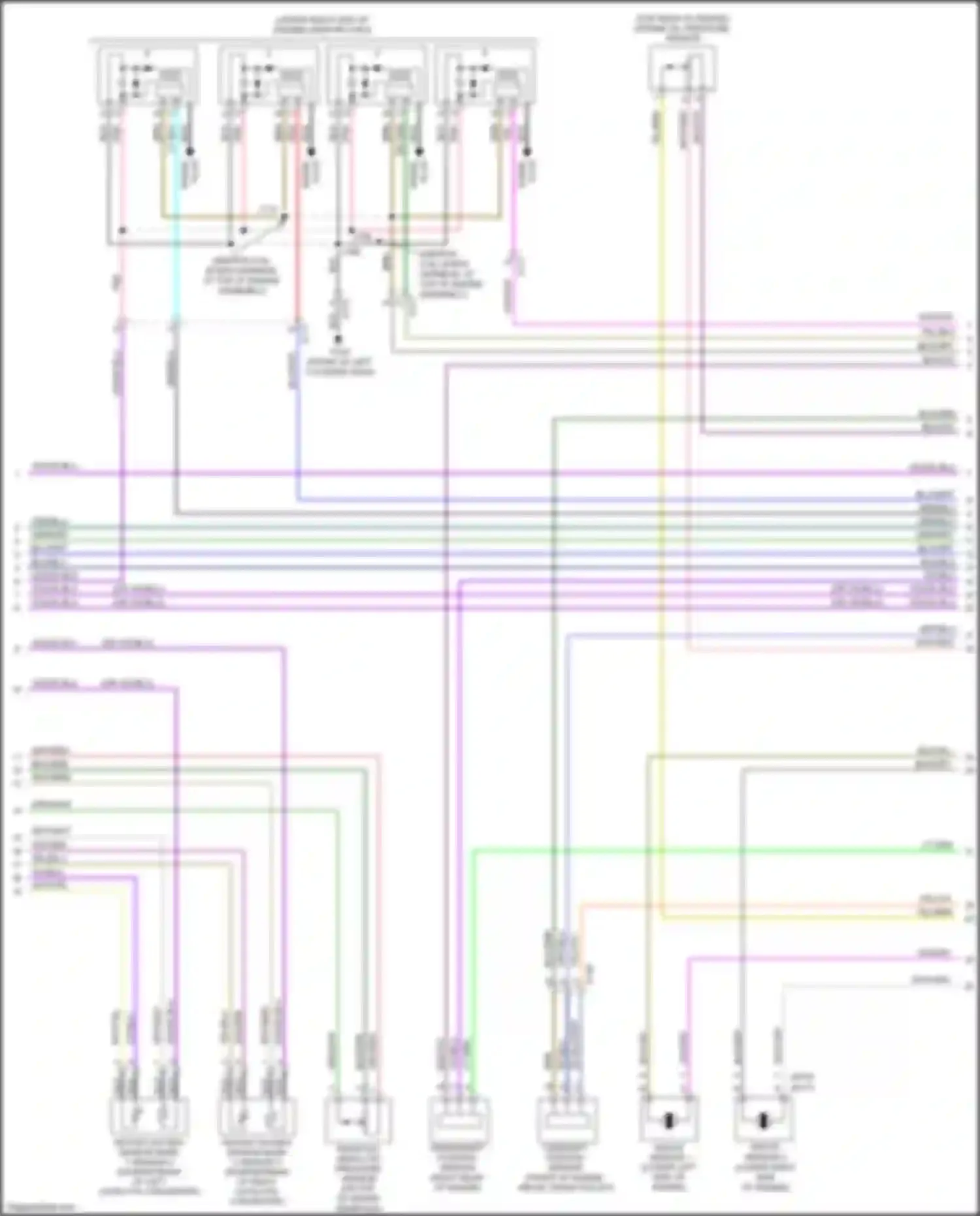 Wiring diagram heated oxygen sensor bank 1 sensor 2 for Chevrolet Silverado GMT K2XX facelift (2015-2019) (3 of 5)