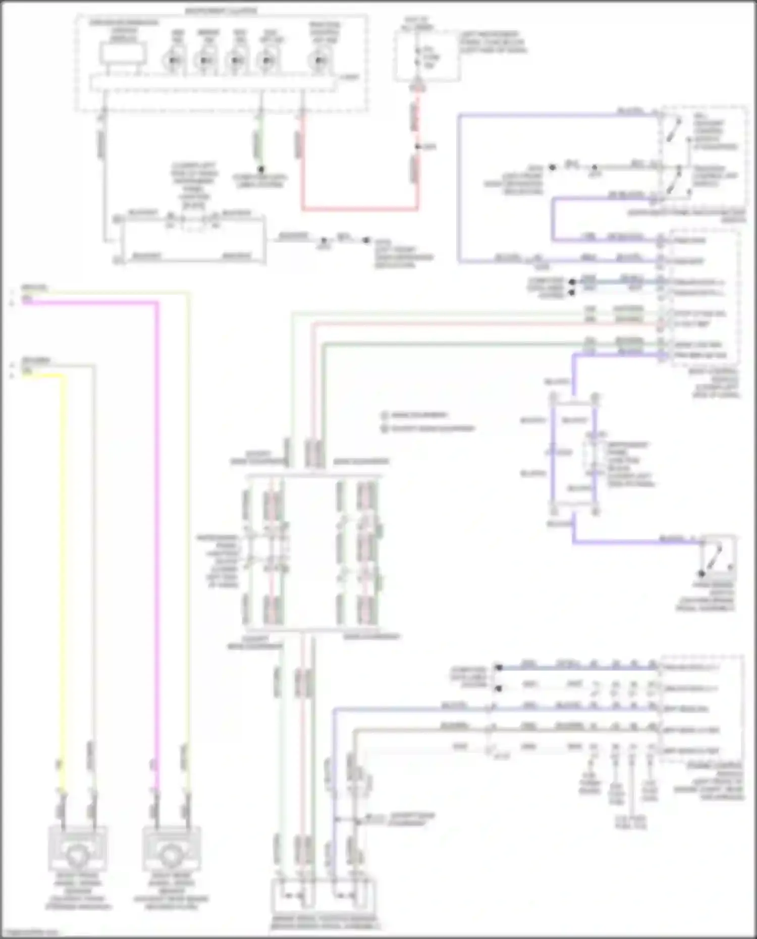 Wiring diagram hill descent control switch for Chevrolet Silverado GMT K2XX facelift (2015-2019) (1 of 1)