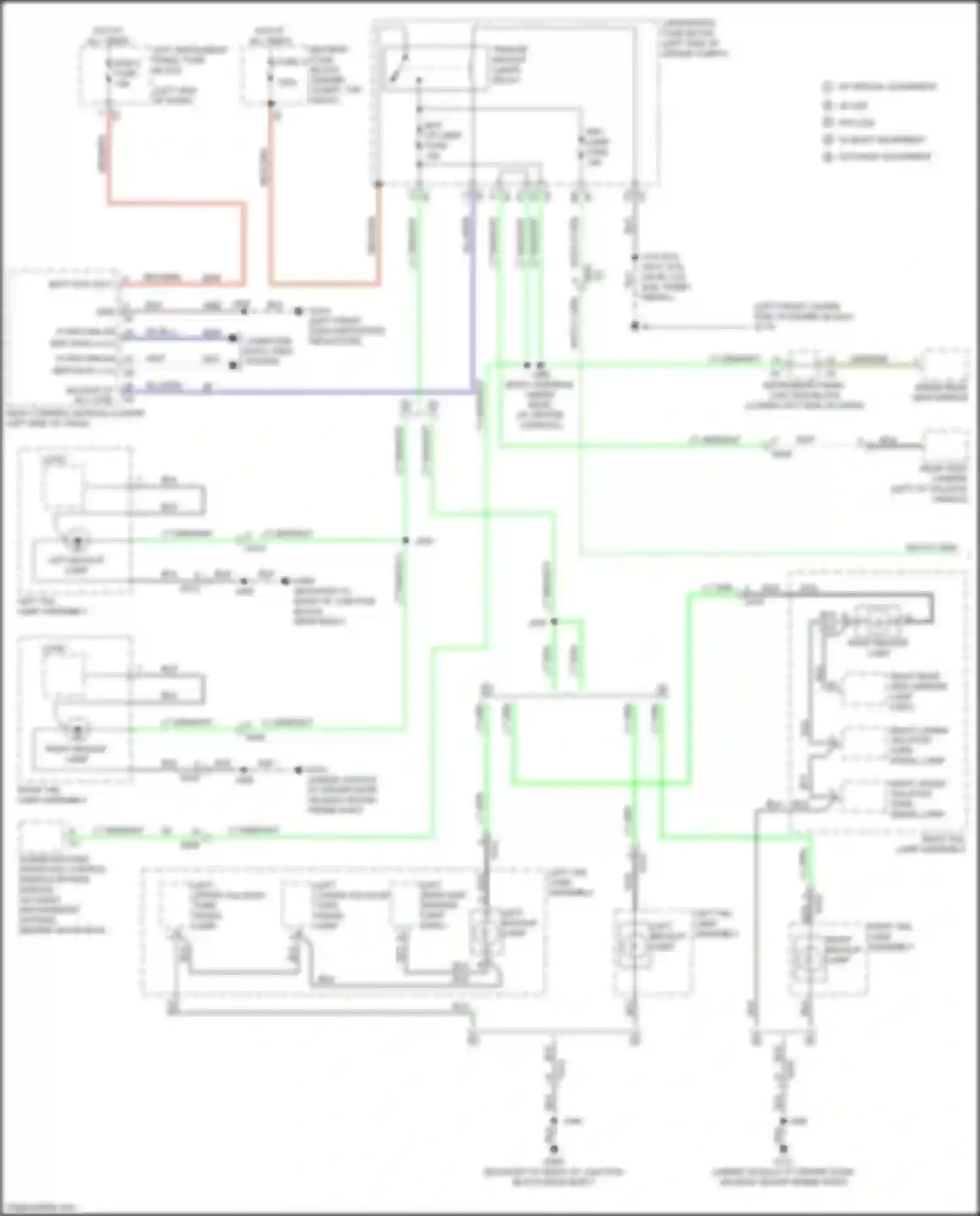 Wiring diagram human machine interface control module bypass module for Chevrolet Silverado GMT K2XX facelift (2015-2019) (1 of 8)
