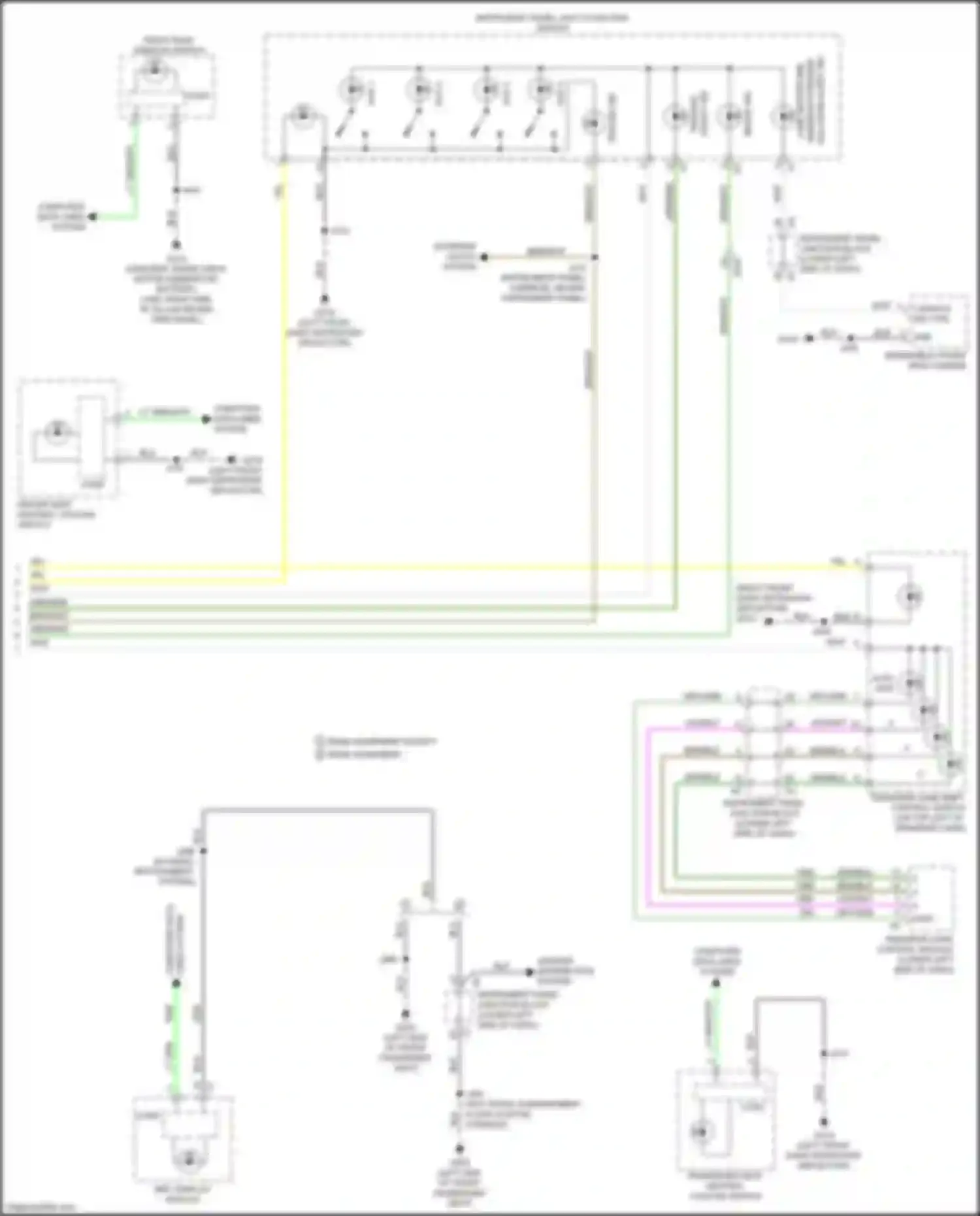 Wiring diagram info display module for Chevrolet Silverado GMT K2XX facelift (2015-2019) (3 of 15)