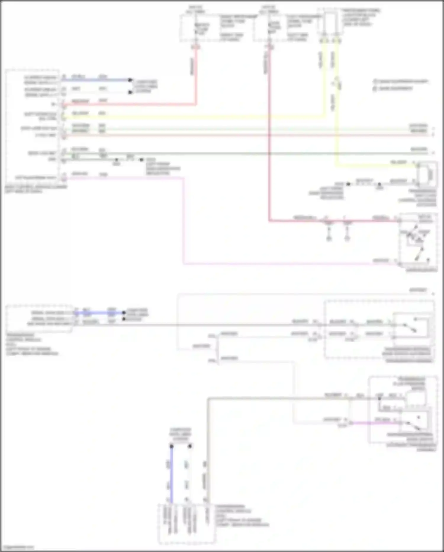 Wiring diagram key-in switch for Chevrolet Silverado GMT K2XX facelift (2015-2019) (1 of 1)
