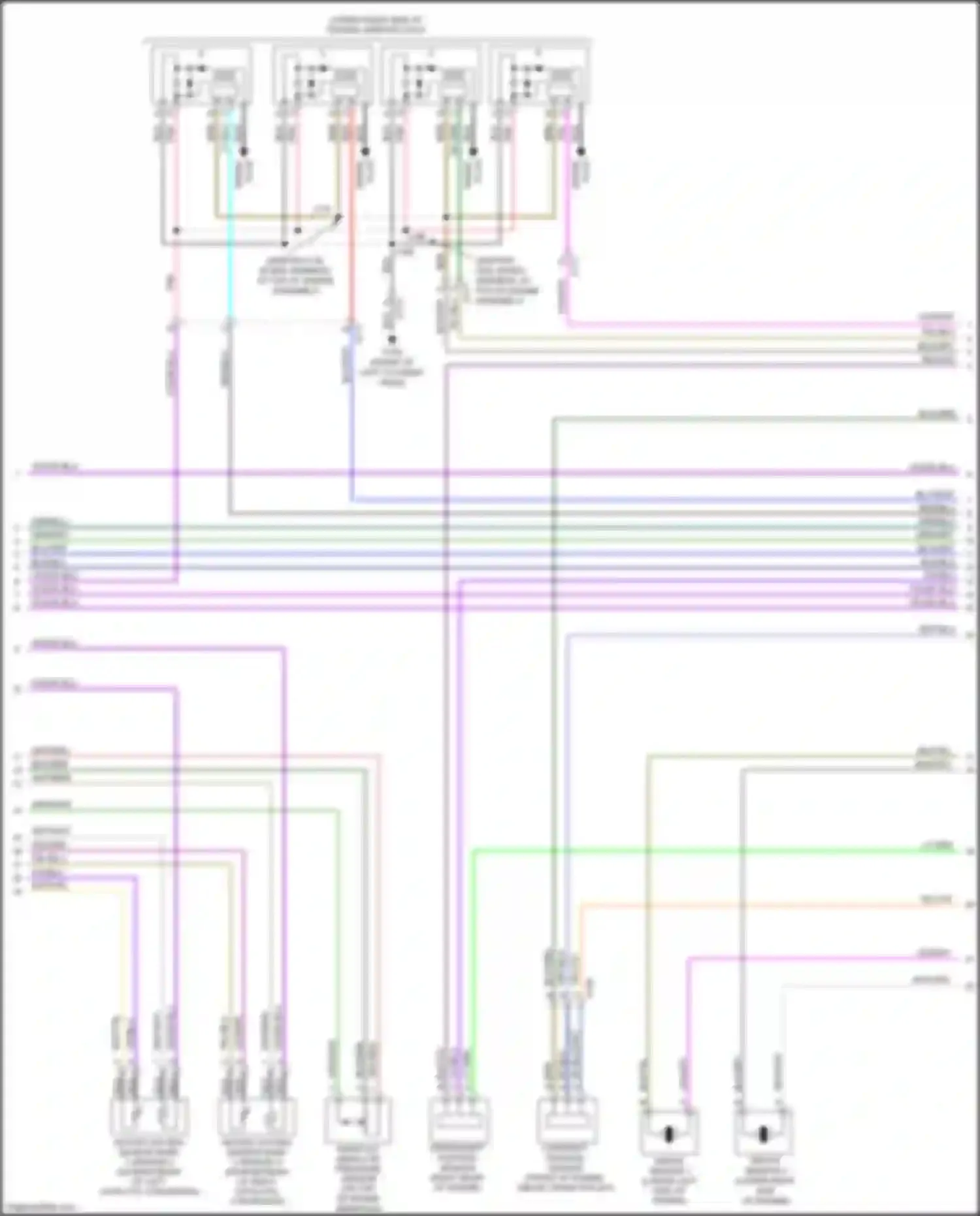 Wiring diagram knock sensor 1 for Chevrolet Silverado GMT K2XX facelift (2015-2019) (4 of 5)