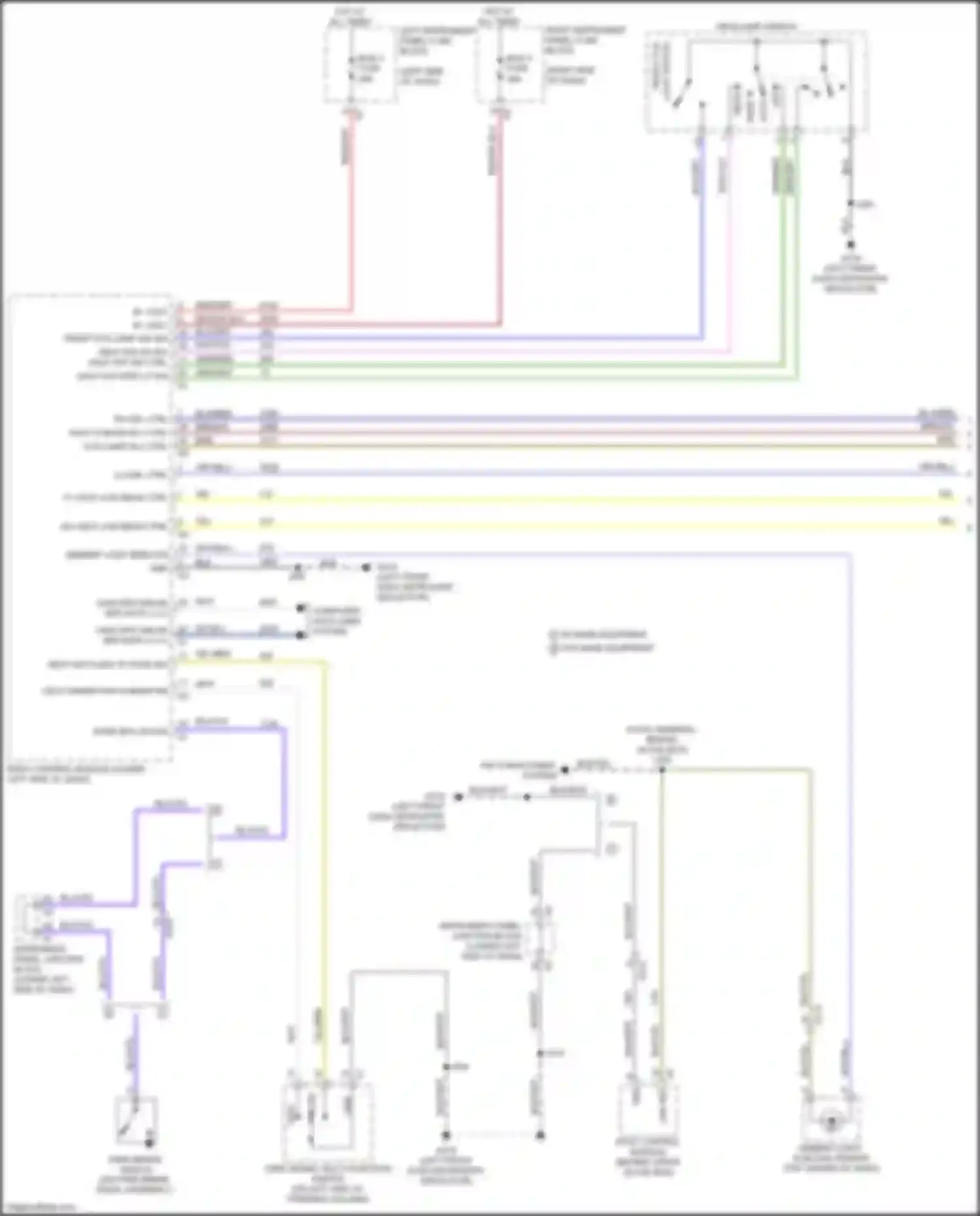 Wiring diagram lf hdlp low beam ctrl for Chevrolet Silverado GMT K2XX facelift (2015-2019) (1 of 1)