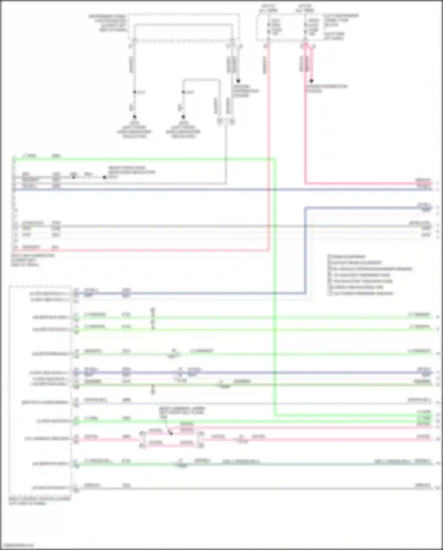 Wiring diagram lin network bus 5 for Chevrolet Silverado GMT K2XX facelift (2015-2019) (3 of 3)
