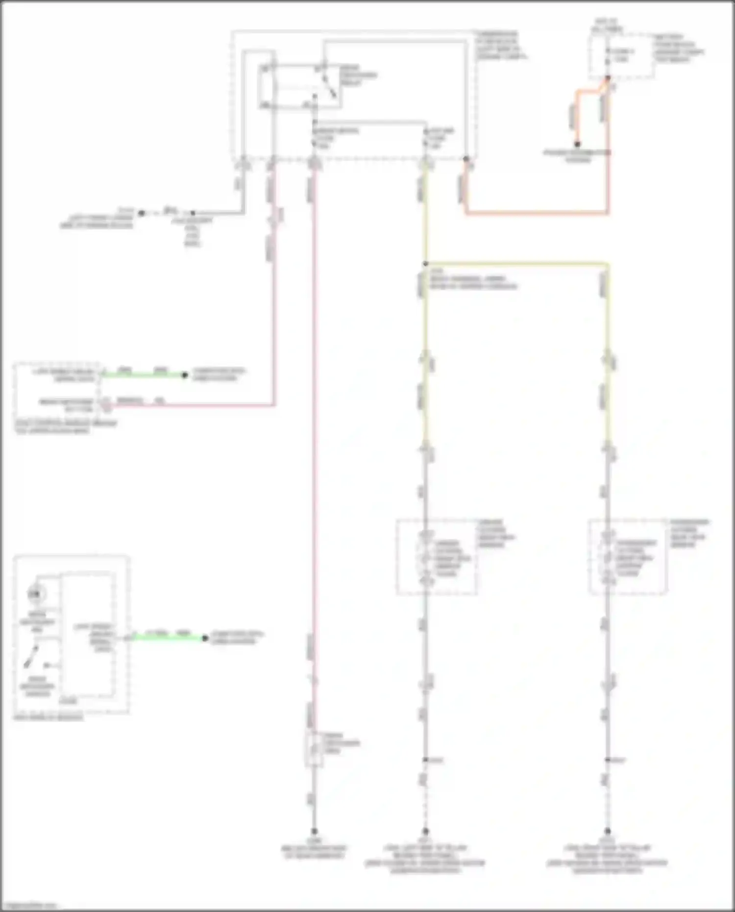 Wiring diagram low speed gmlan serial data for Chevrolet Silverado GMT K2XX facelift (2015-2019) (2 of 4)