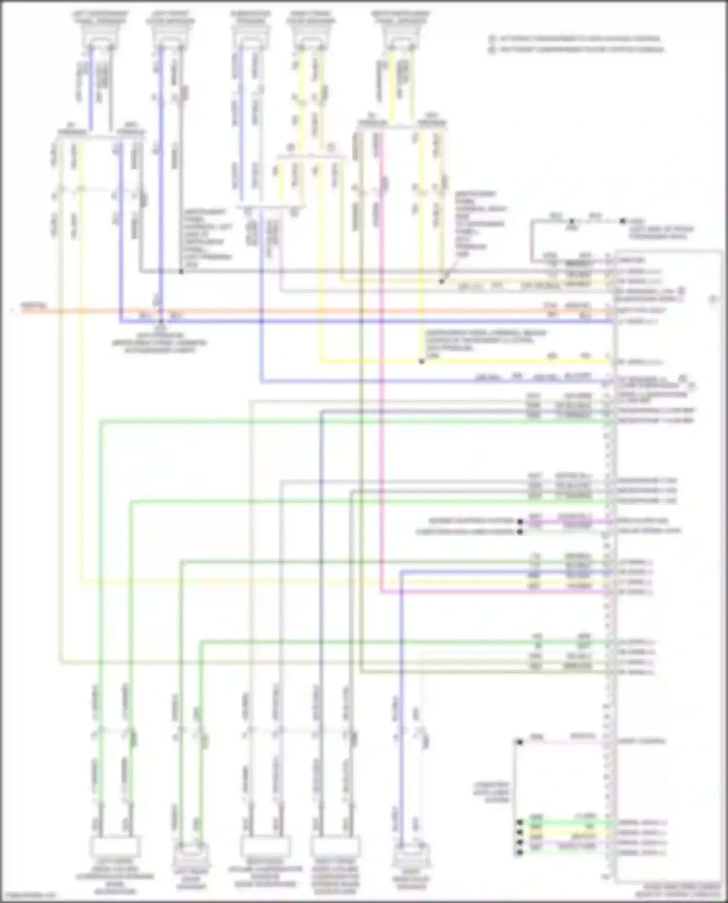 Wiring diagram microphone 1 low ref for Chevrolet Silverado GMT K2XX facelift (2015-2019) (1 of 2)
