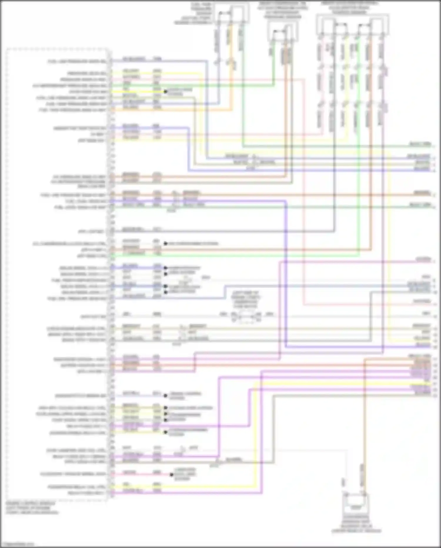 Wiring diagram powertrain relay coil ctrl for Chevrolet Silverado GMT K2XX facelift (2015-2019) (1 of 3)