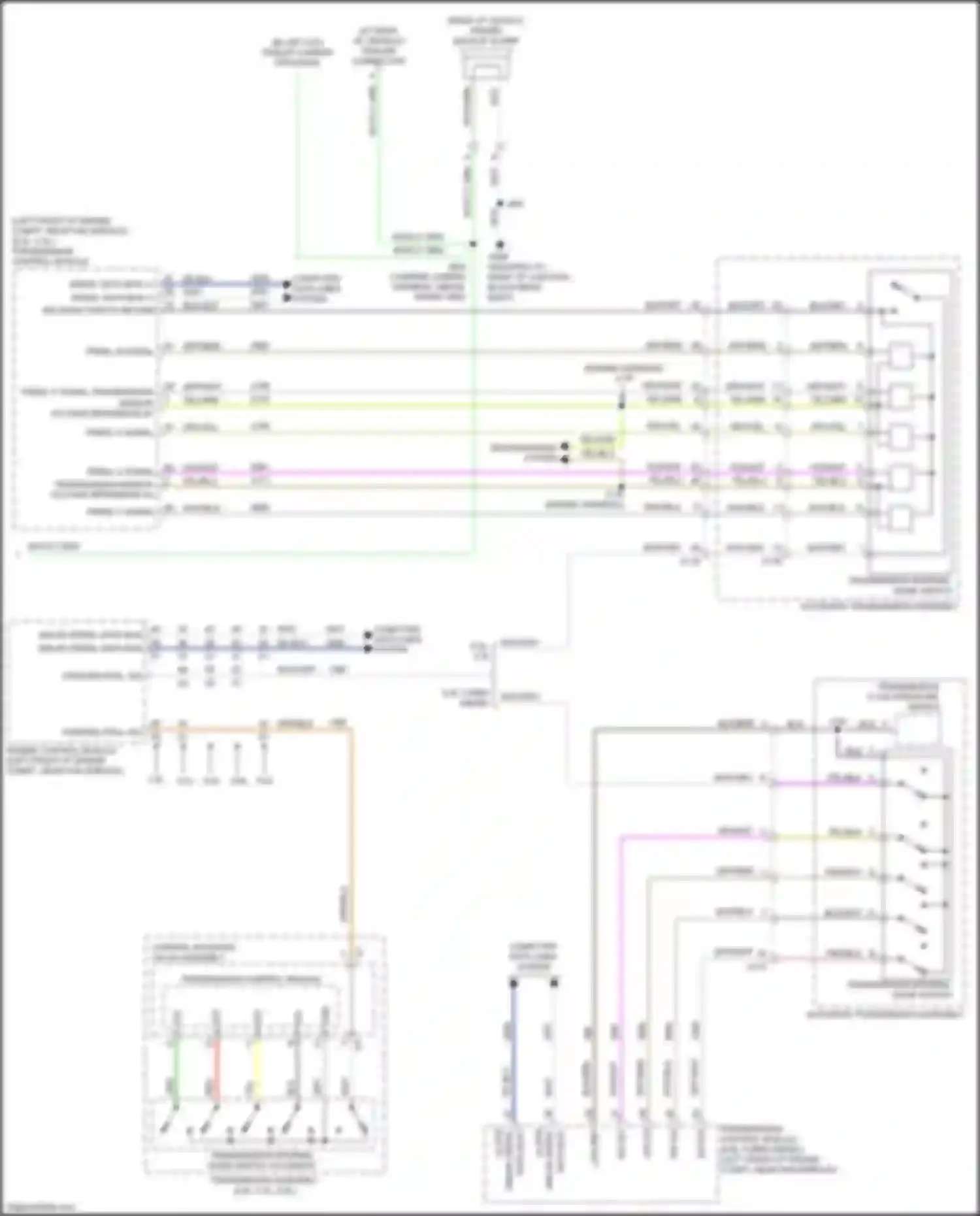 Wiring diagram ppl/blk for Chevrolet Silverado GMT K2XX facelift (2015-2019) (3 of 4)