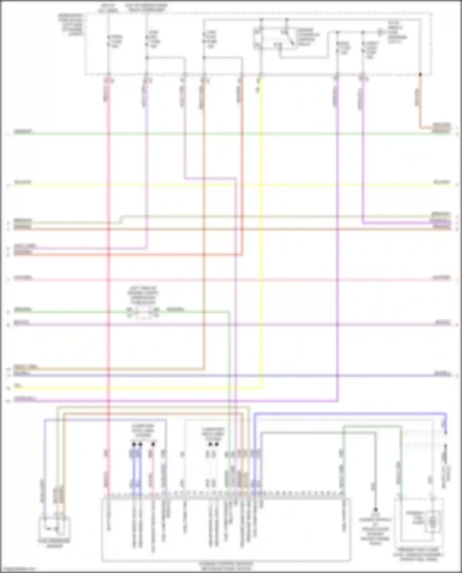 Wiring diagram red/lt grn for Chevrolet Silverado GMT K2XX facelift (2015-2019) (31 of 31)