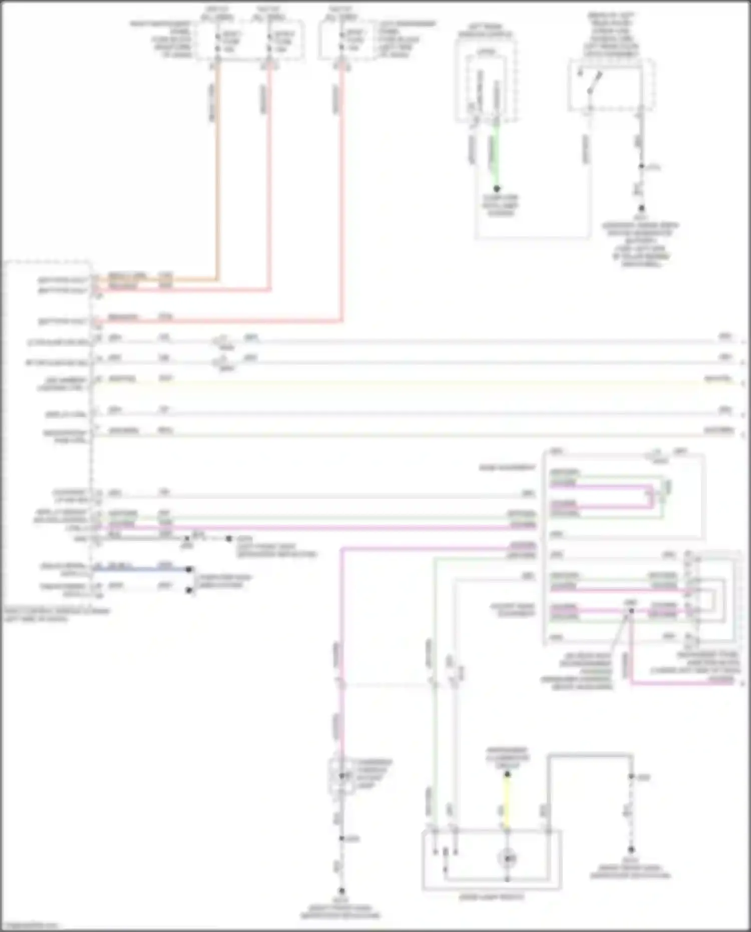 Wiring diagram rf dr ajar sw sig for Chevrolet Silverado GMT K2XX facelift (2015-2019) (1 of 5)