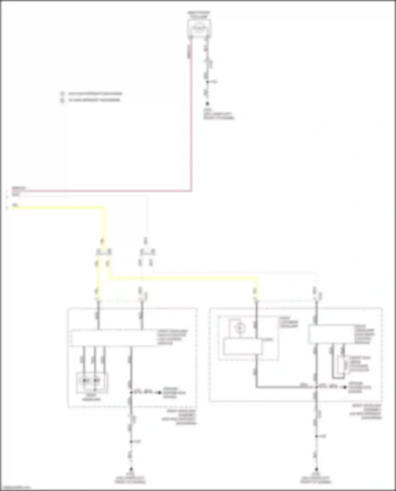 Wiring diagram right headlamp multi-function led control module for Chevrolet Silverado GMT K2XX facelift (2015-2019) (5 of 5)