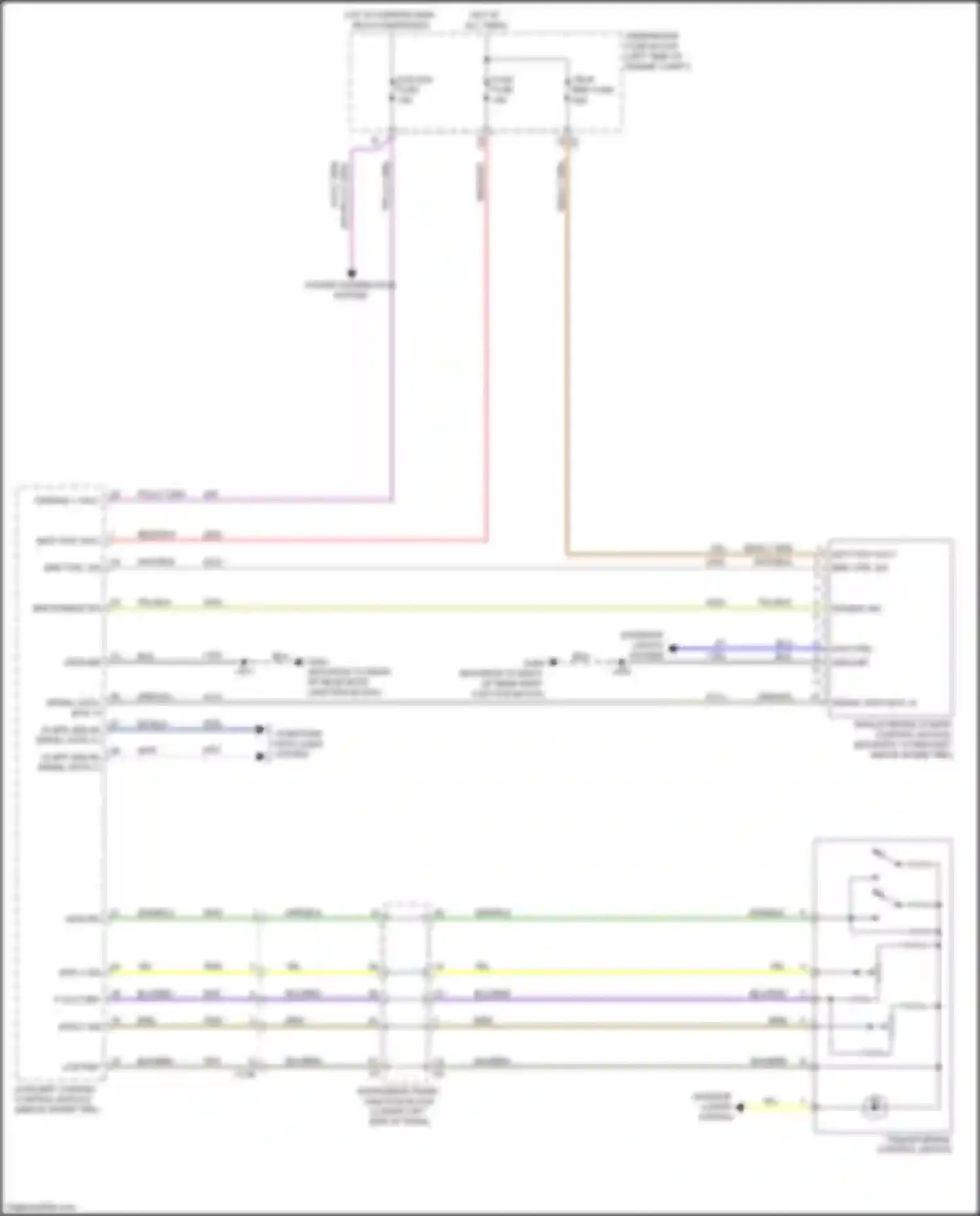 Wiring diagram serial data bus 14 for Chevrolet Silverado GMT K2XX facelift (2015-2019) (1 of 1)