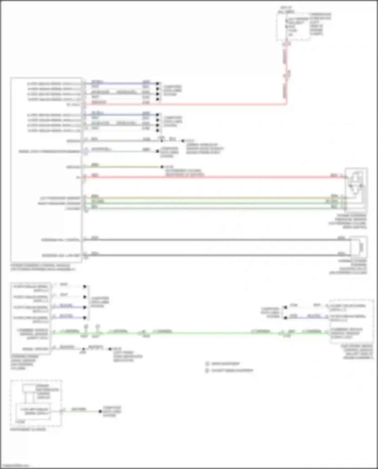Wiring diagram serial data communication enable for Chevrolet Silverado GMT K2XX facelift (2015-2019) (1 of 1)
