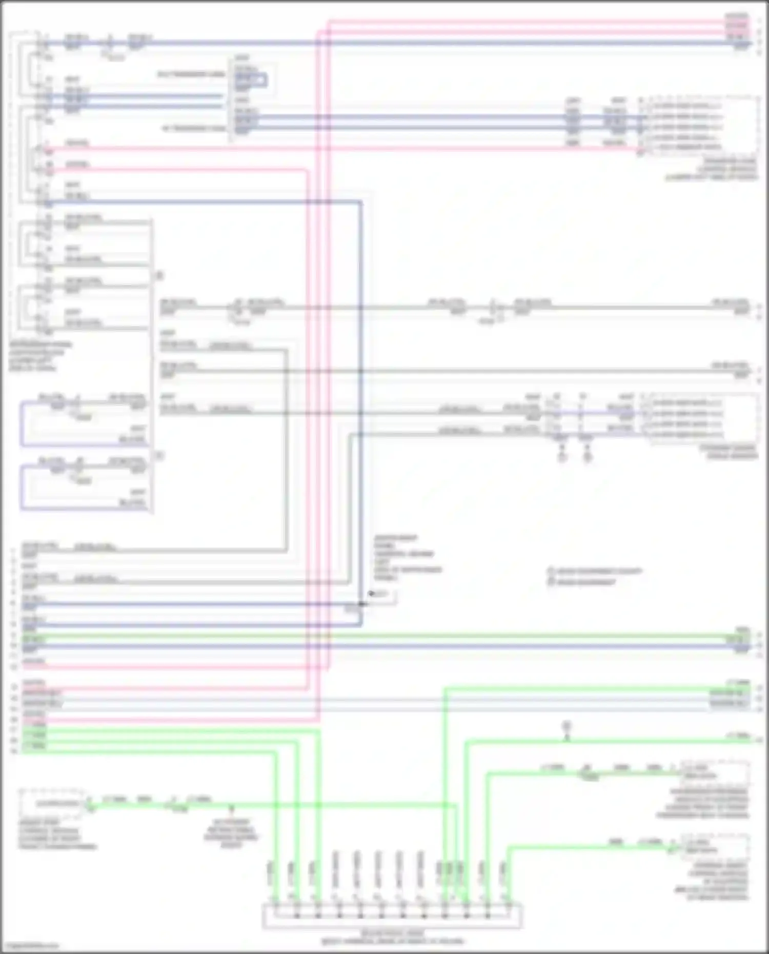 Wiring diagram steering wheel angle sensor for Chevrolet Silverado GMT K2XX facelift (2015-2019) (3 of 6)