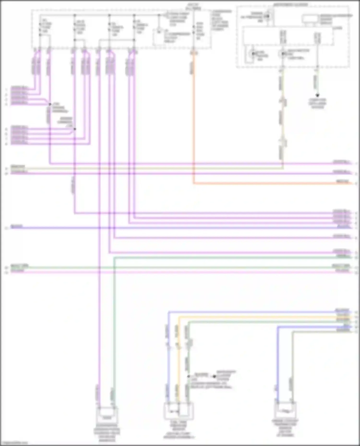 Wiring diagram underhood fuse block for Chevrolet Silverado GMT K2XX facelift (2015-2019) (47 of 56)