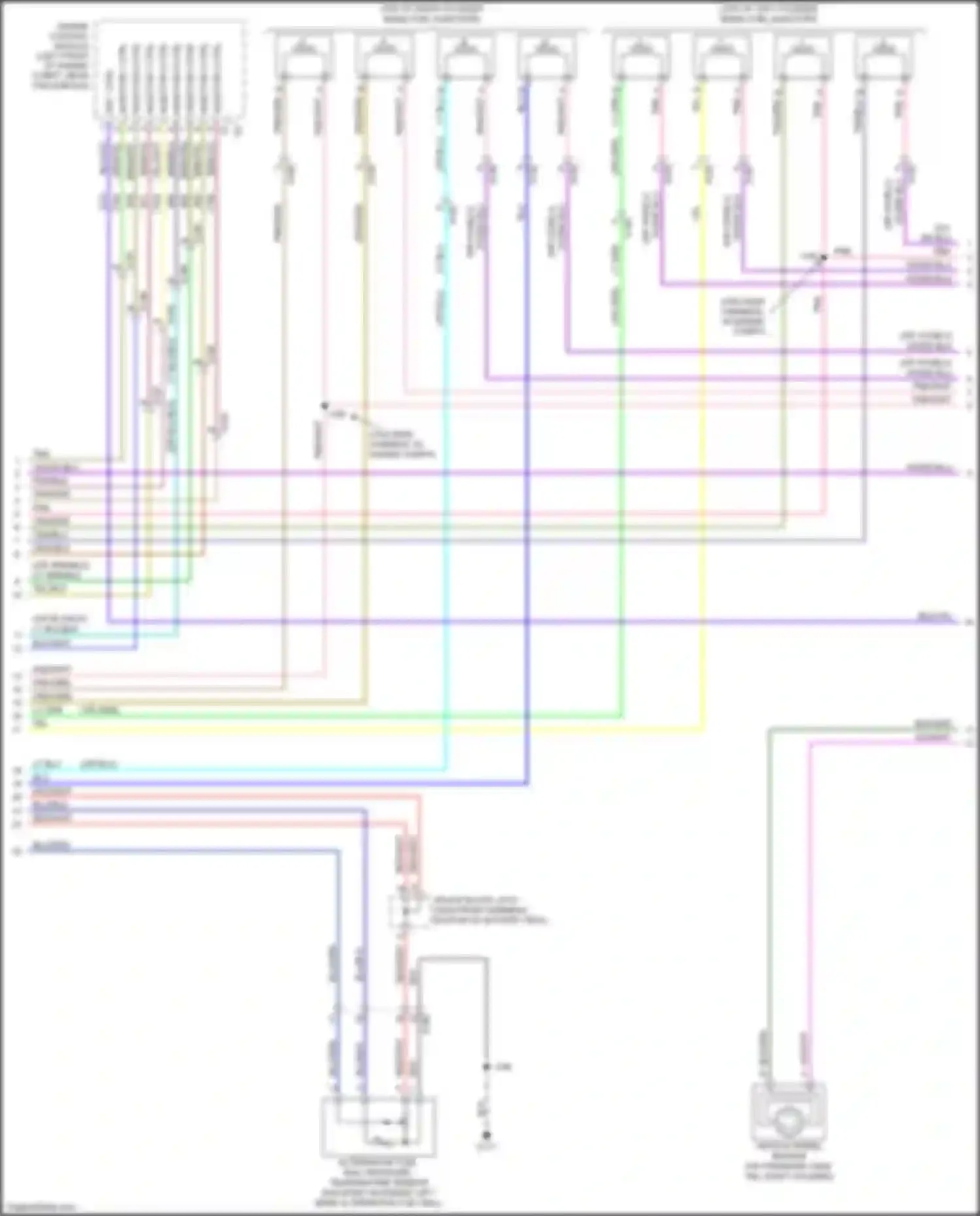 Wiring diagram vehicle speed sensor for Chevrolet Silverado GMT K2XX facelift (2015-2019) (5 of 6)