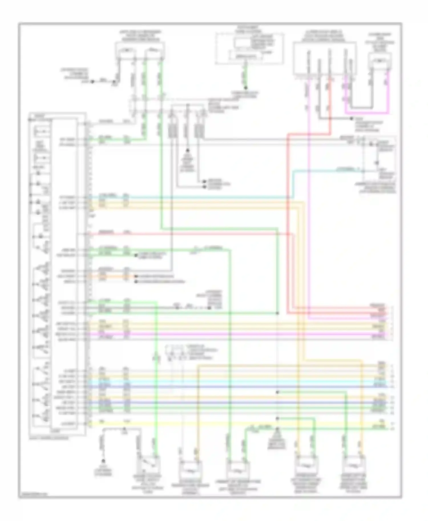 Silverado Chevrolet GMT K2XX (2013-2015): Automatic a/c circuit (1 of 3)