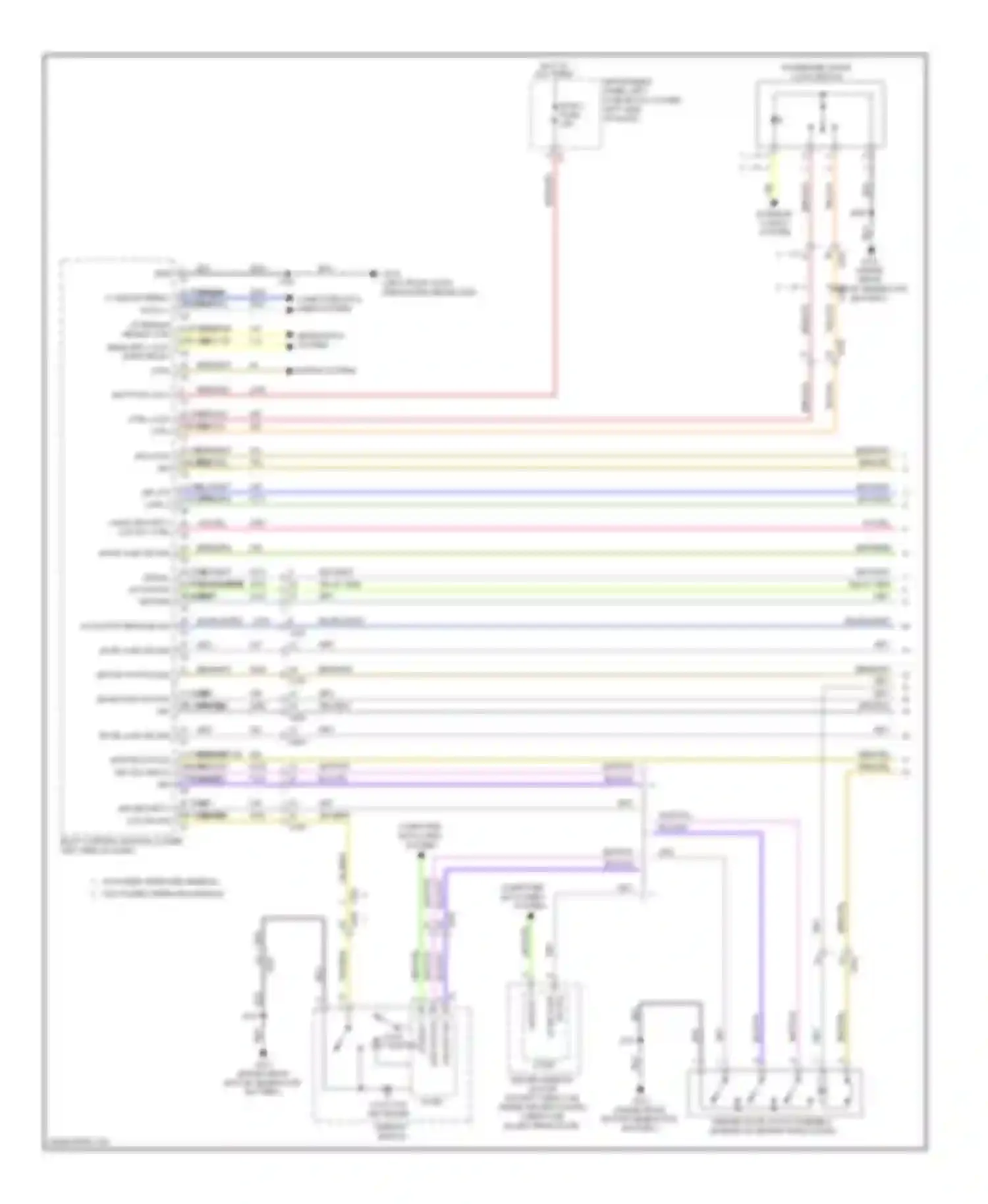 Silverado Chevrolet GMT K2XX (2013-2015): Forced entry circuit (1 of 3)