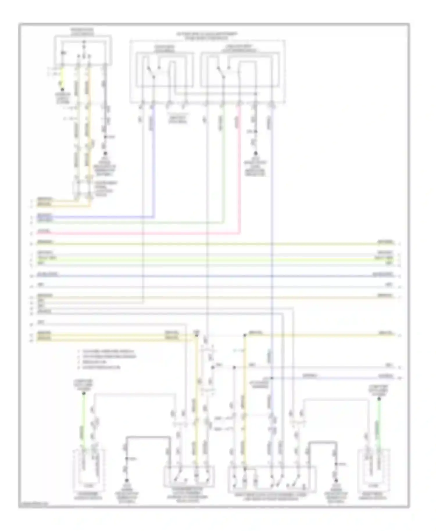 Silverado Chevrolet GMT K2XX (2013-2015): Forced entry circuit (2 of 3)