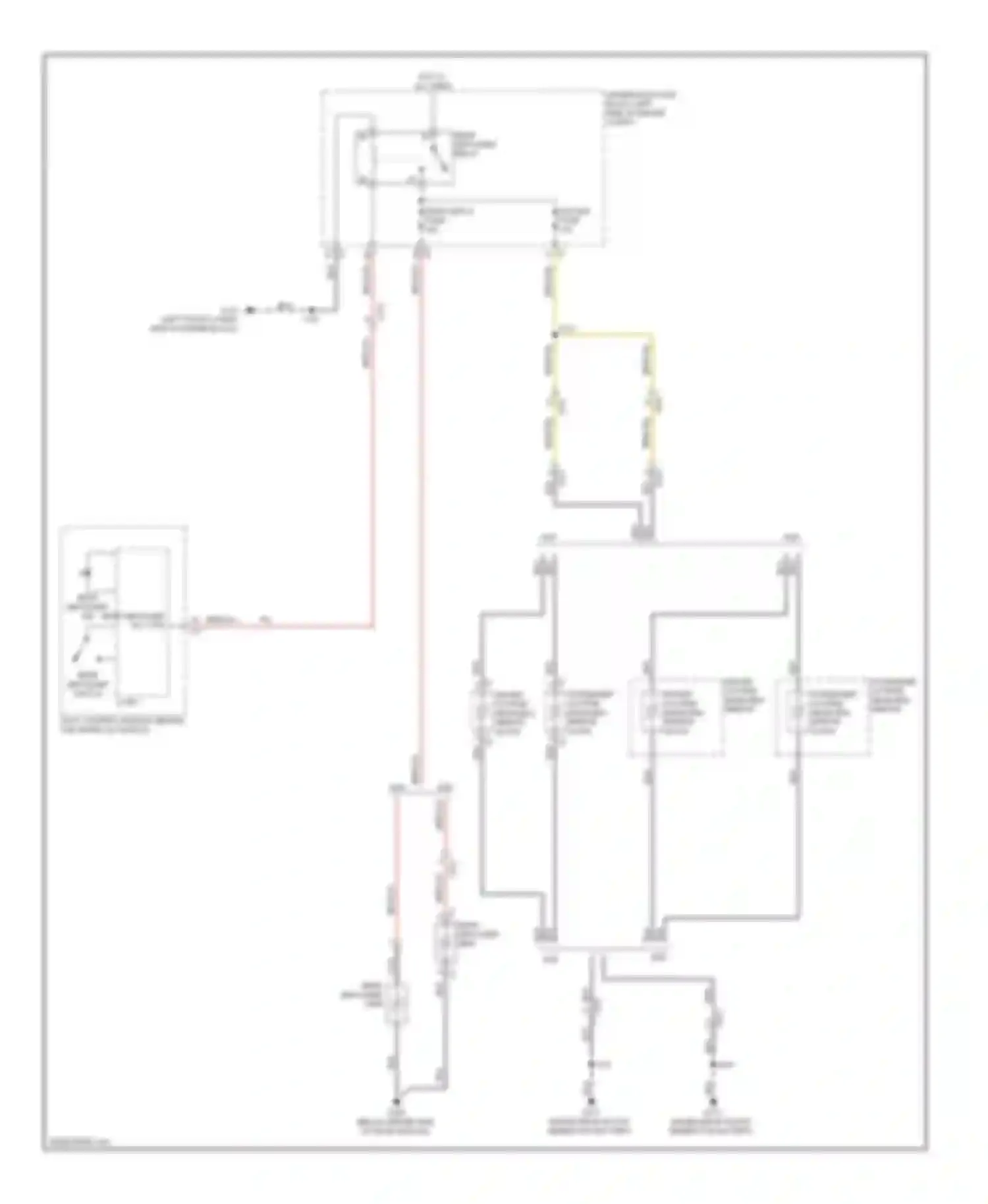 Silverado Chevrolet GMT K2XX (2013-2015): Defoggers circuit