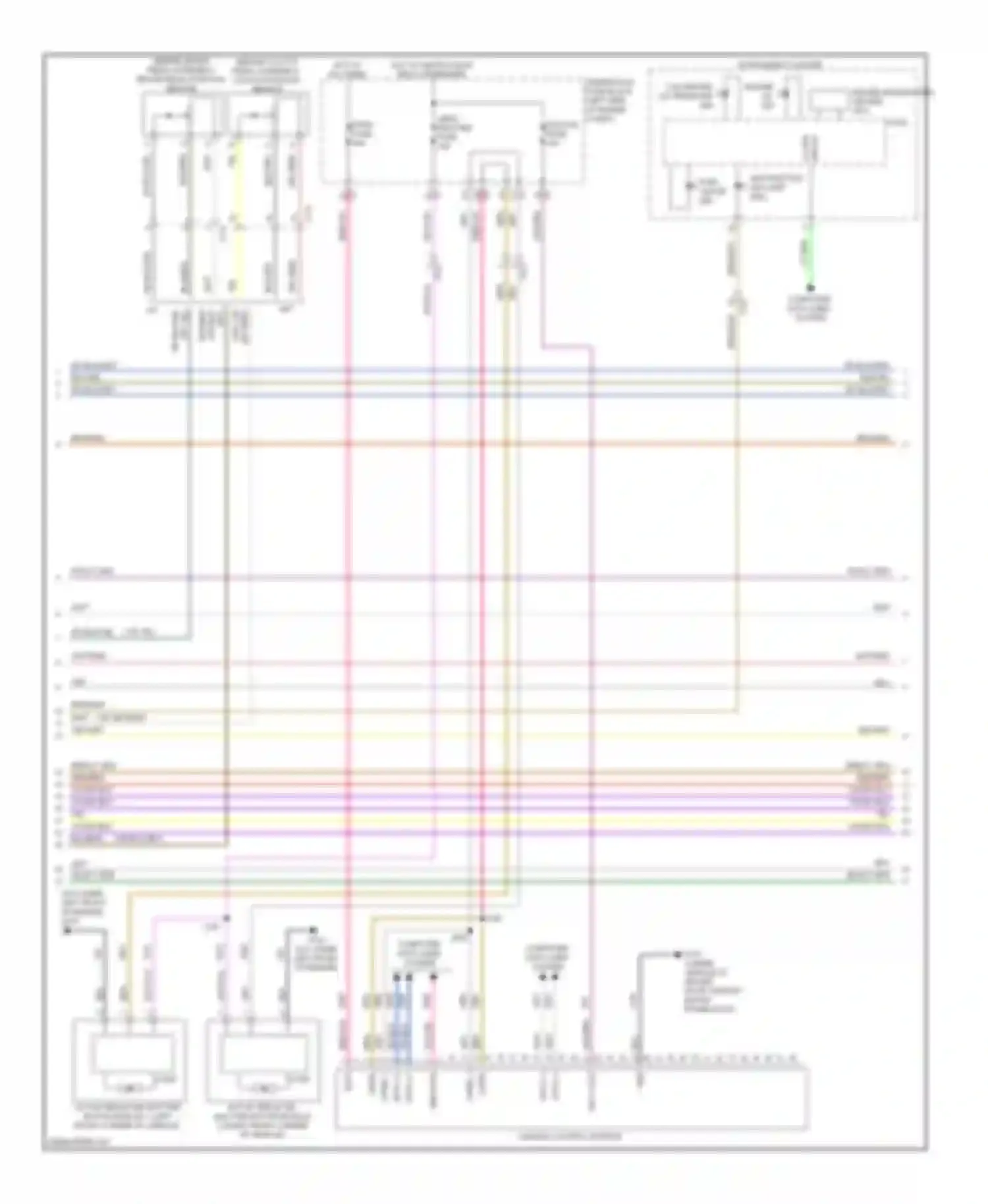 Silverado Chevrolet GMT K2XX (2013-2015): Wiring diagram engine performance 4.3l vin h (2 of 6)