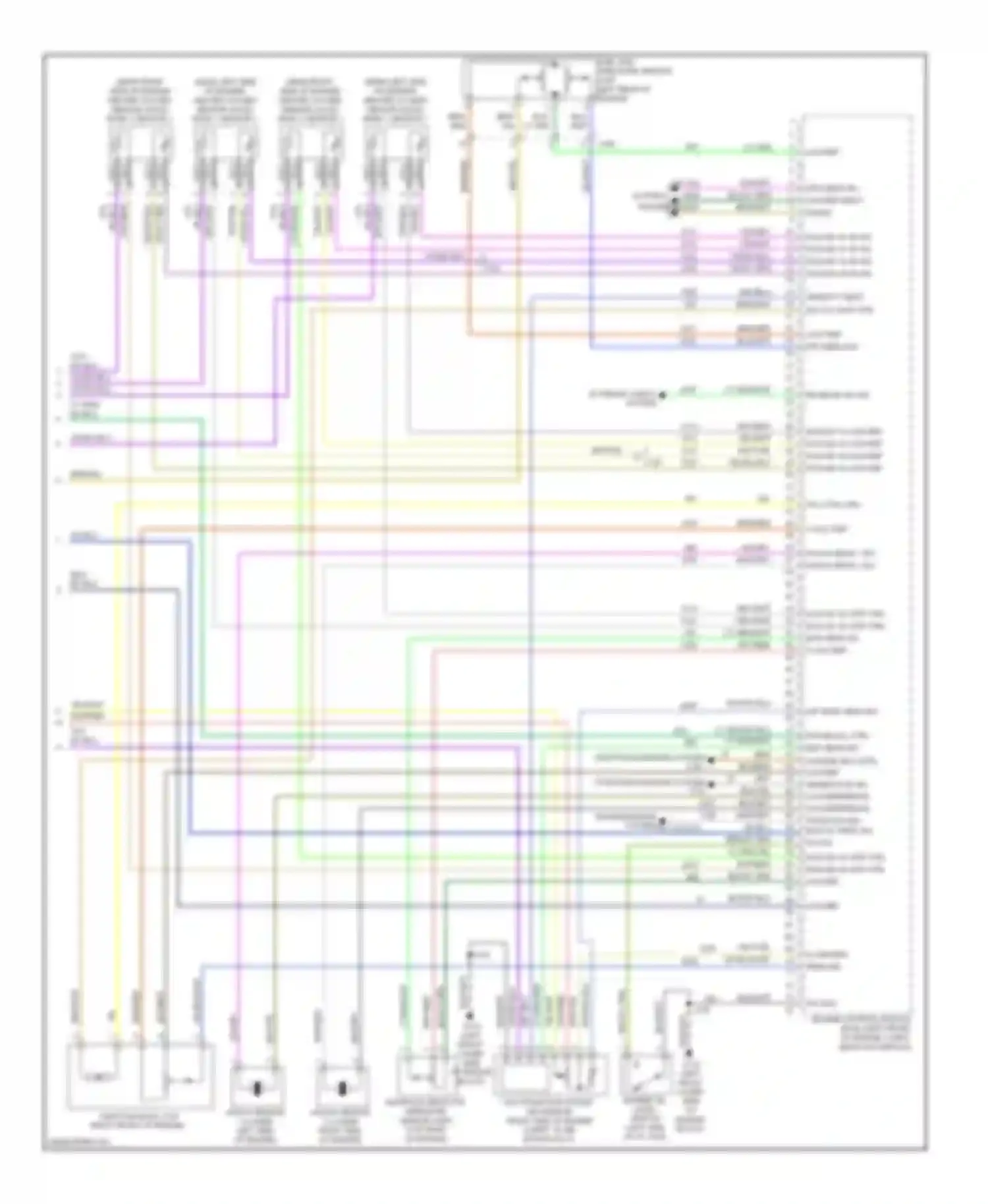 Silverado Chevrolet GMT K2XX (2013-2015): Wiring diagram engine performance 4.3l vin h (6 of 6)