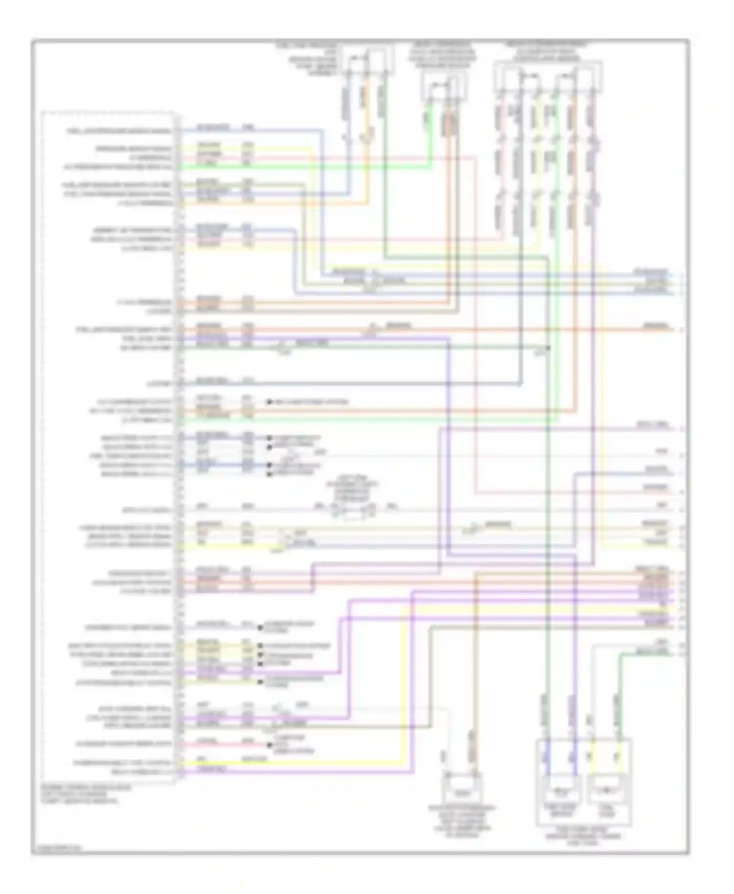 Silverado Chevrolet GMT K2XX (2013-2015): Wiring diagram engine performance 5.3l vin c (1 of 6)