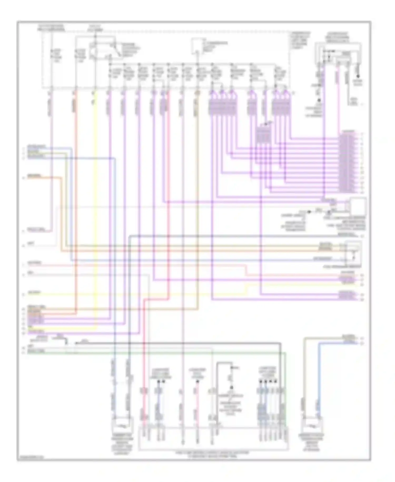 Silverado Chevrolet GMT K2XX (2013-2015): Wiring diagram engine performance 5.3l vin c (3 of 6)