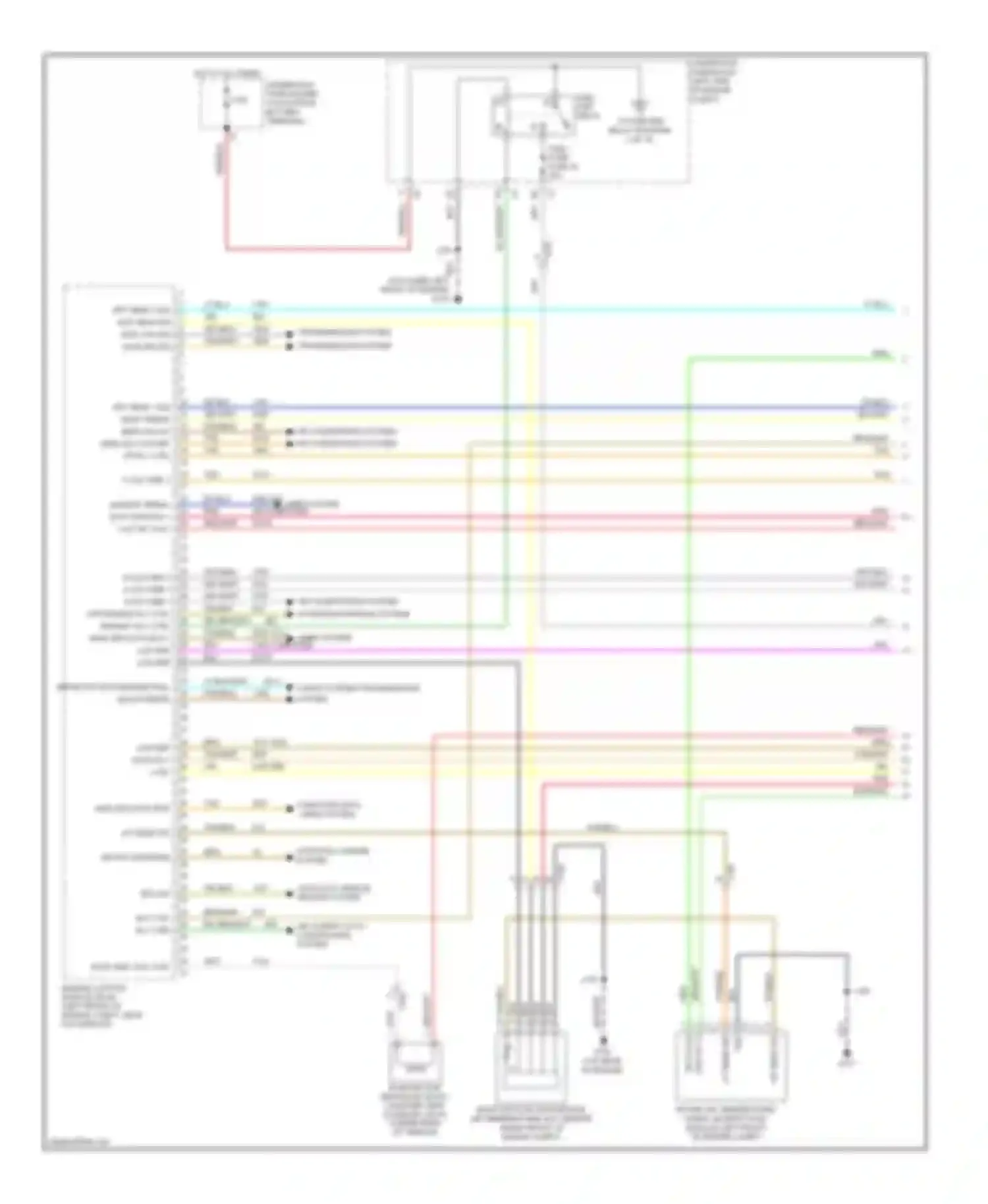 Silverado Chevrolet GMT K2XX (2013-2015): Wiring diagram engine performance 6.0l vin b (1 of 10)