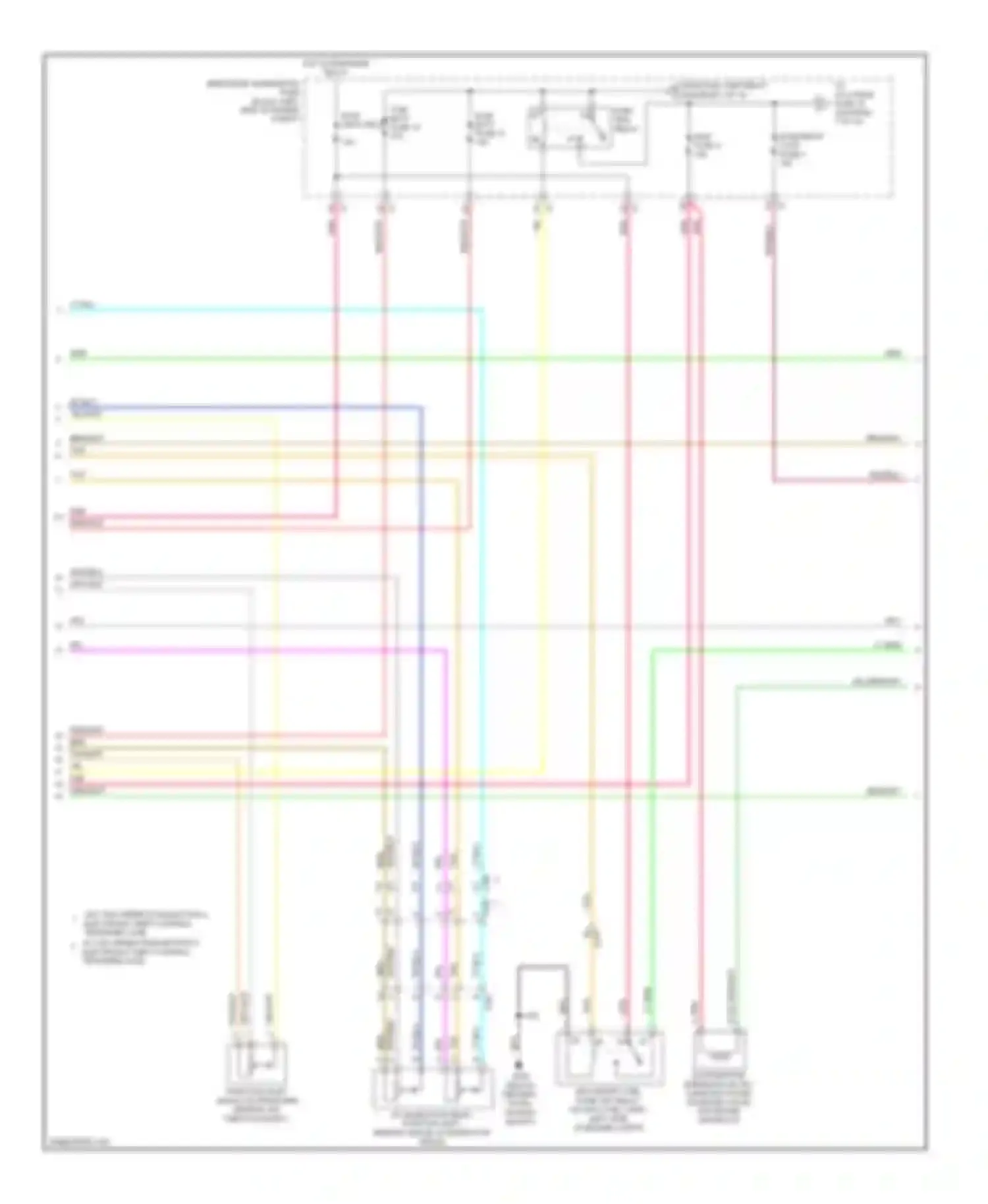 Silverado Chevrolet GMT K2XX (2013-2015): Wiring diagram engine performance 6.0l vin b (2 of 10)