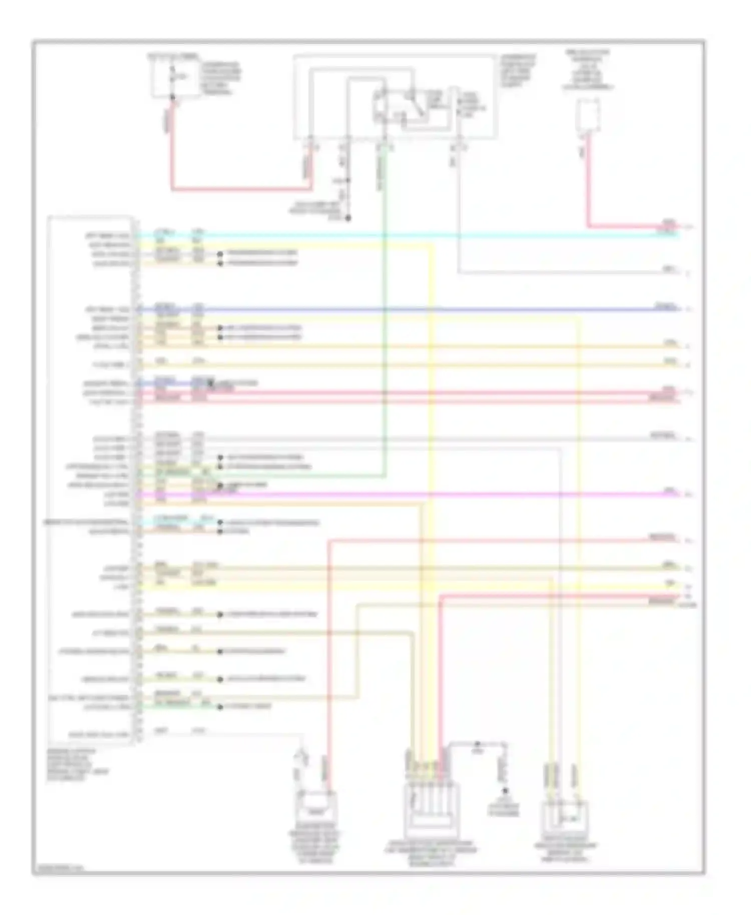 Silverado Chevrolet GMT K2XX (2013-2015): Wiring diagram engine performance 6.0l vin g (1 of 6)