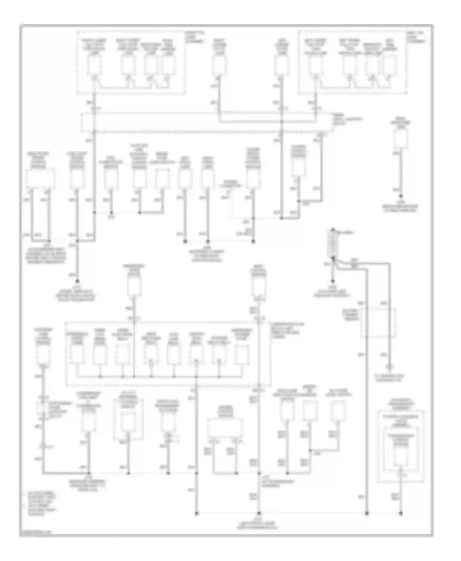Silverado Chevrolet GMT K2XX (2013-2015): Ground distribution circuit (5 of 5)