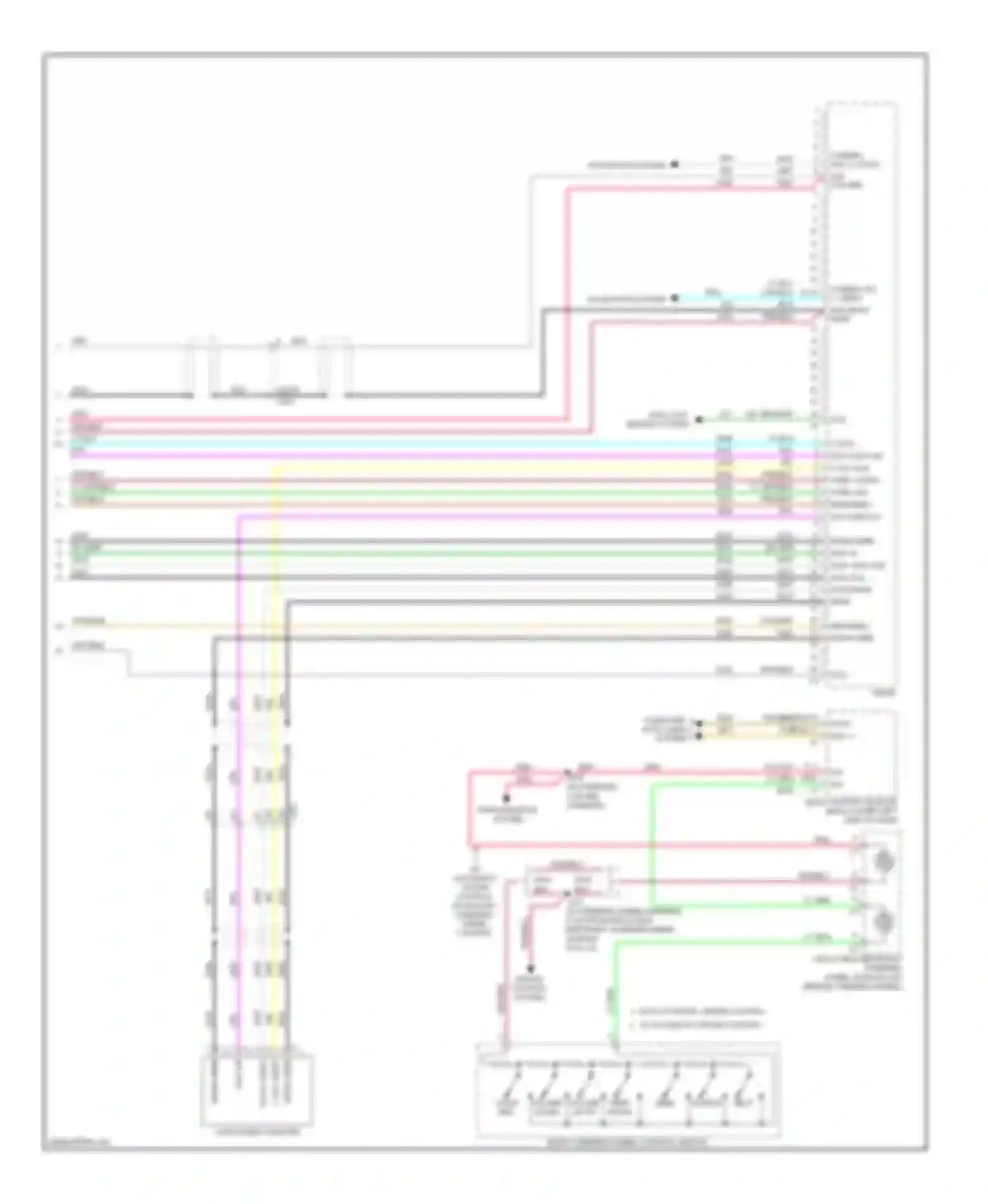 Silverado Chevrolet GMT K2XX (2013-2015): Navigation circuit, with uys without y91 & uqa (5 of 5)