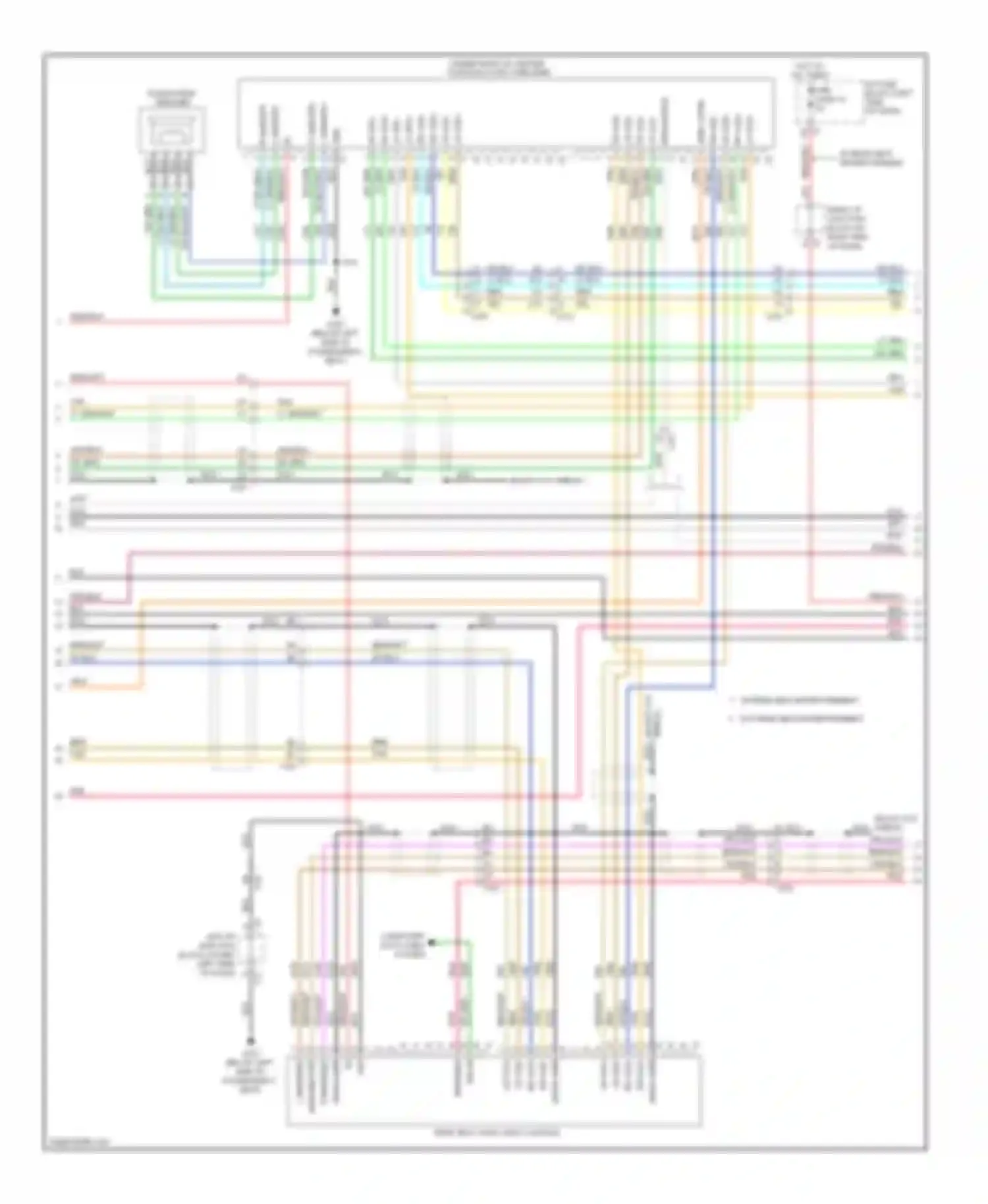 Silverado Chevrolet GMT K2XX (2013-2015): Radio circuit, with uys & uqa, without y91 (3 of 5)
