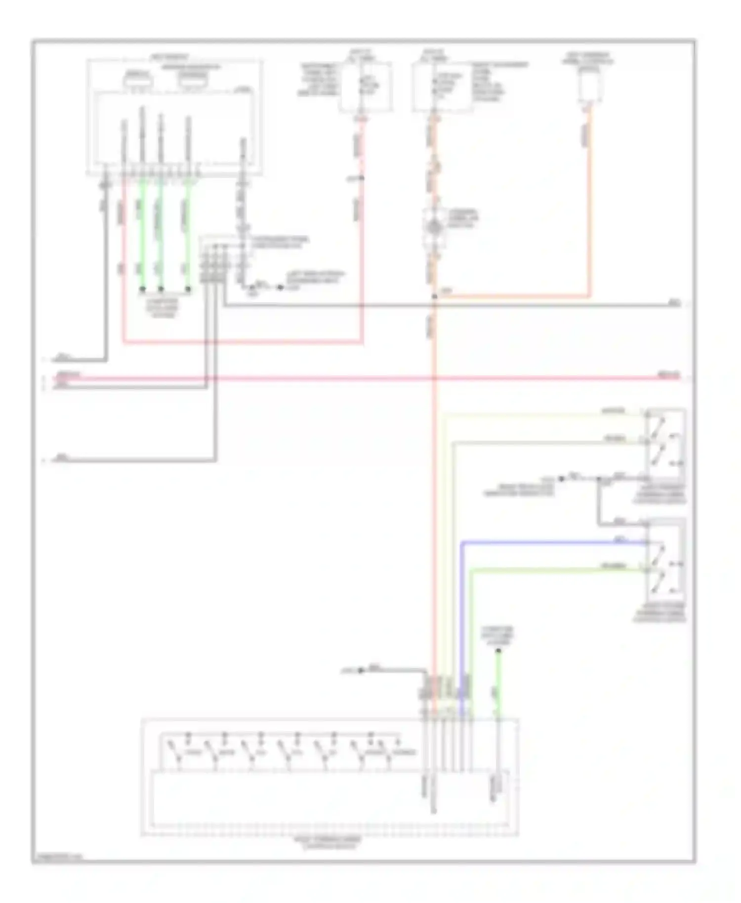 Silverado Chevrolet GMT K2XX (2013-2015): Radio circuit, without navigation (2 of 3)