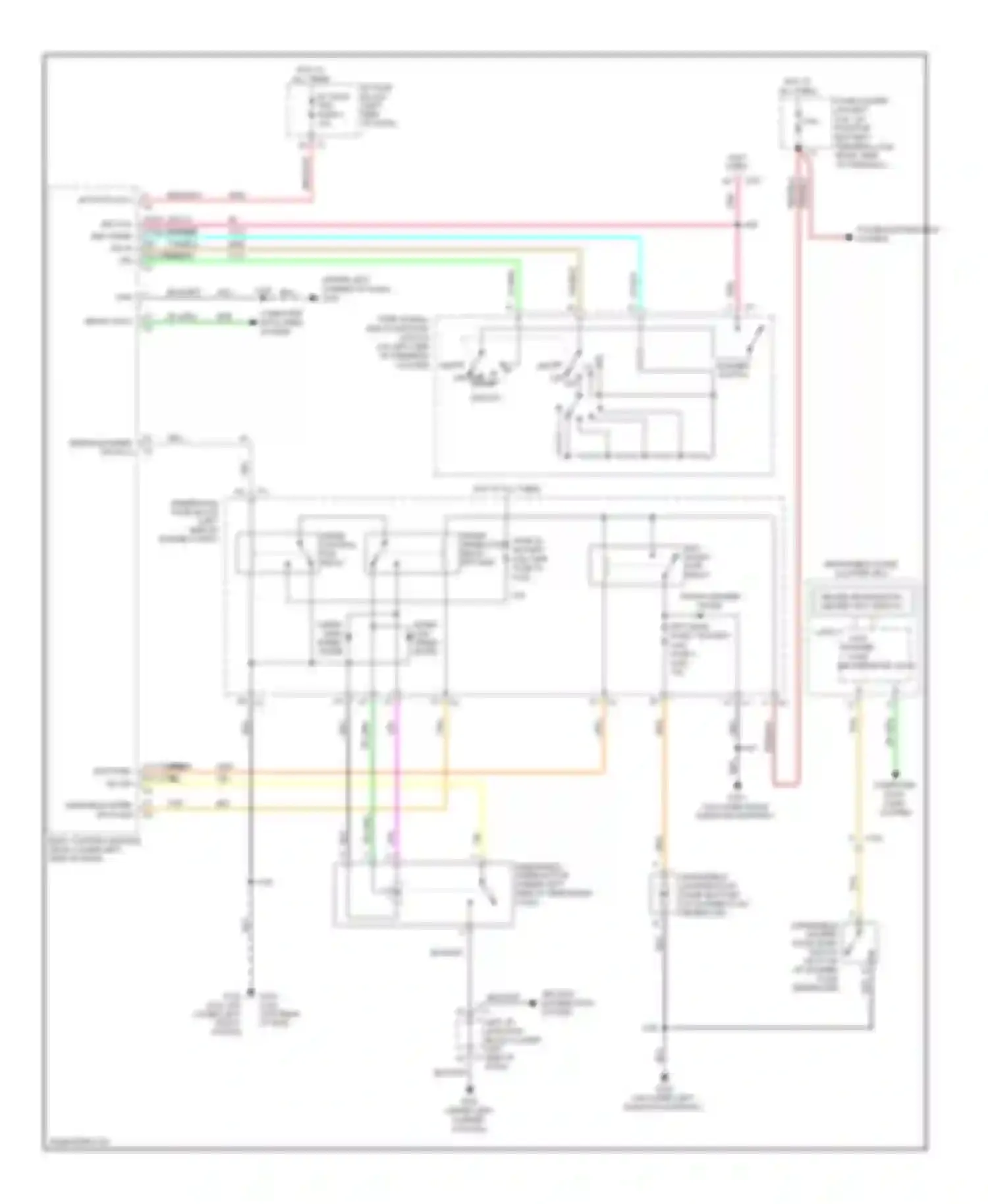 Silverado Chevrolet GMT K2XX (2013-2015): Wiper/washer circuit