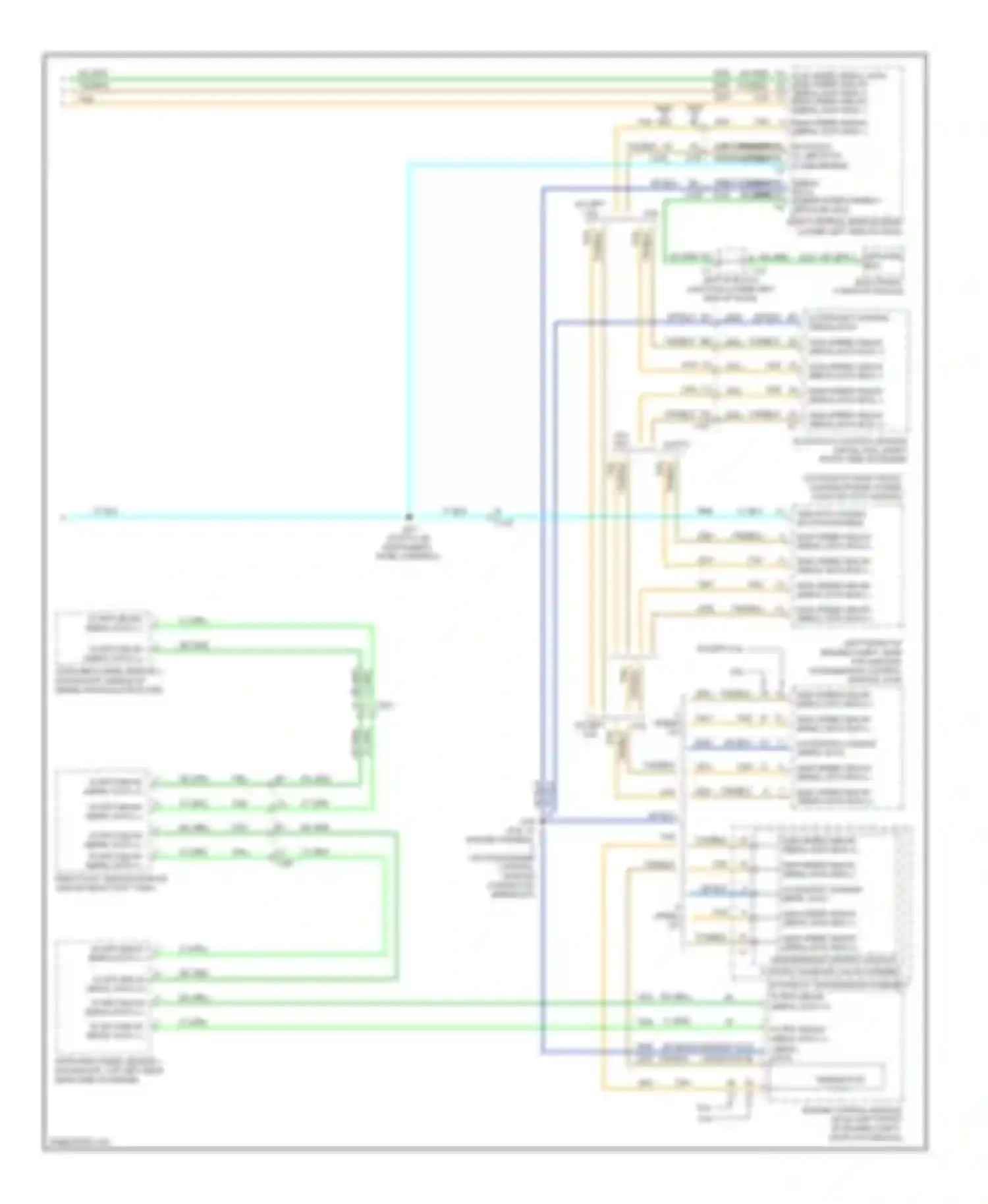 Wiring diagram accessory wakeup serial data for Chevrolet Silverado GMT K2XX (2013-2015) (2 of 5)