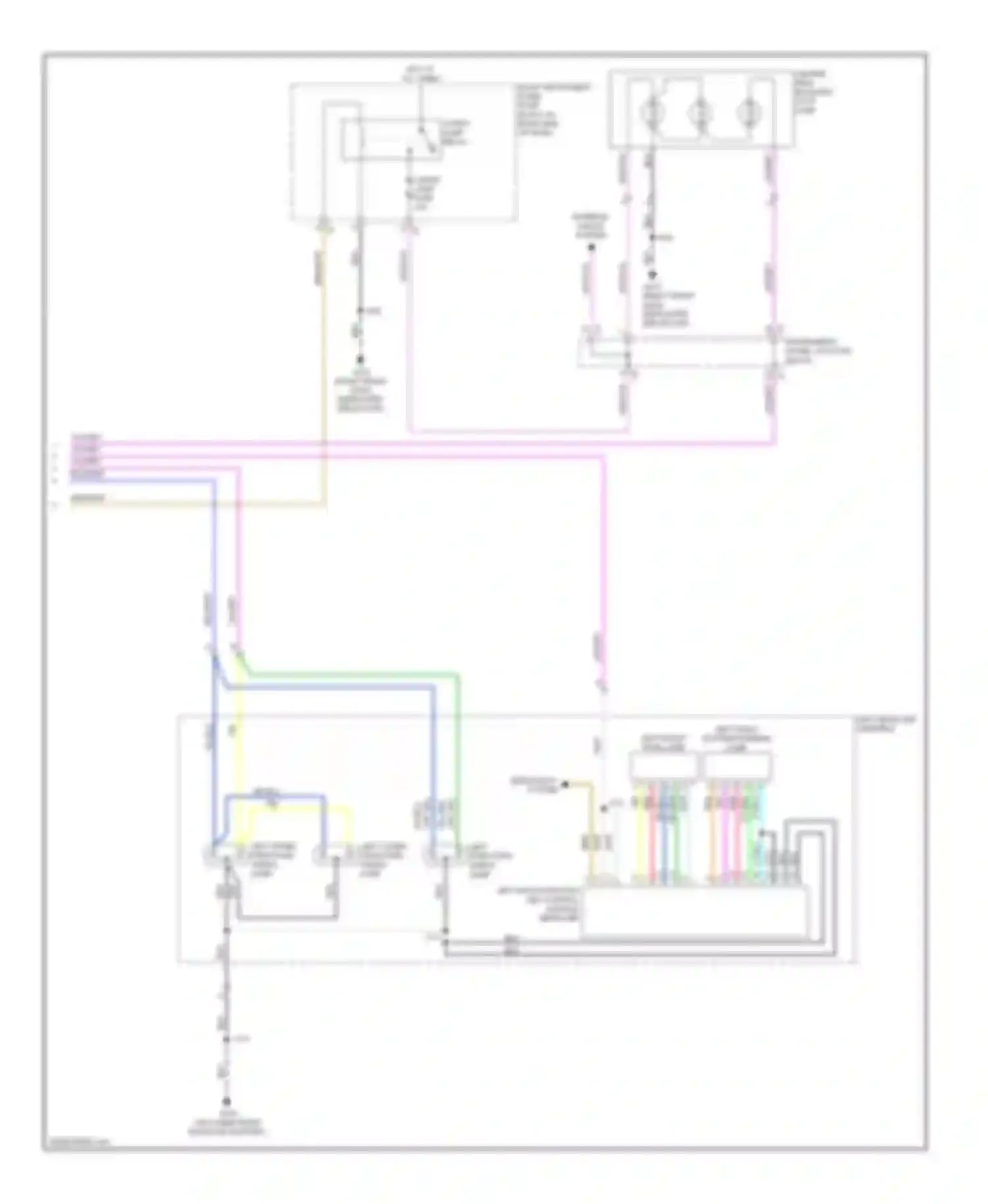 Wiring diagram cargo lamp relay for Chevrolet Silverado GMT K2XX (2013-2015) (2 of 3)
