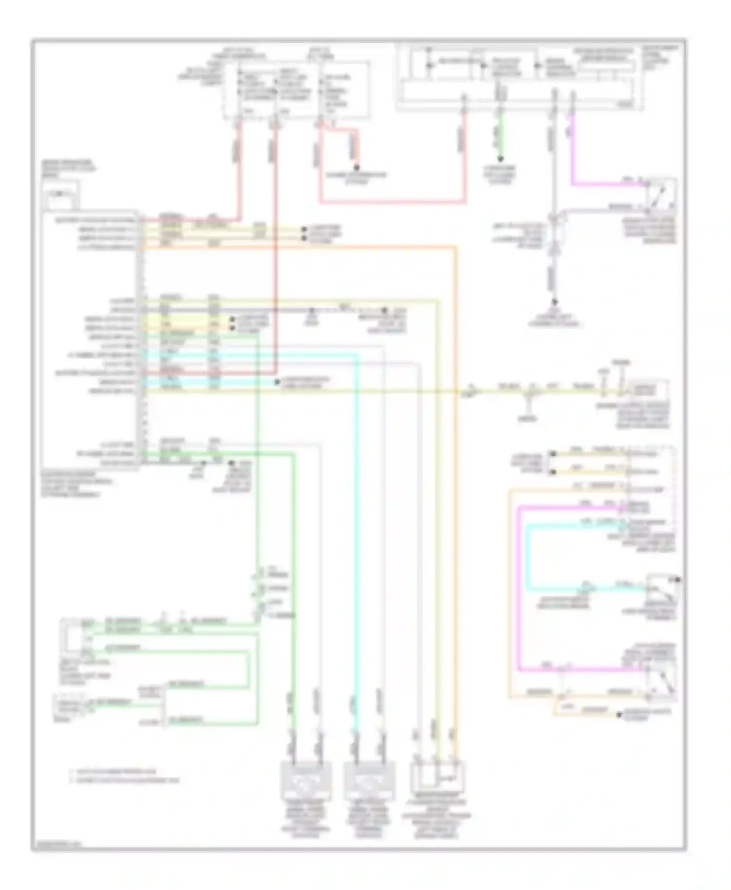 Wiring diagram data bus - for Chevrolet Silverado GMT K2XX (2013-2015) (5 of 7)