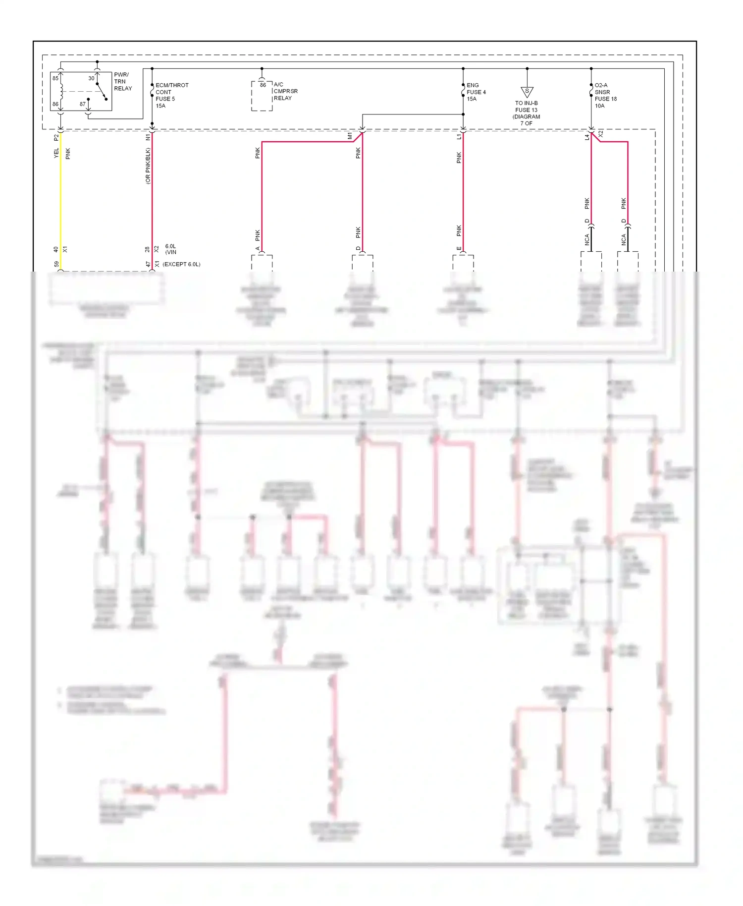 Chevrolet Silverado GMT K2XX (2013-2015) engine control module (ecm) wiring diagram  (1 of 4)
