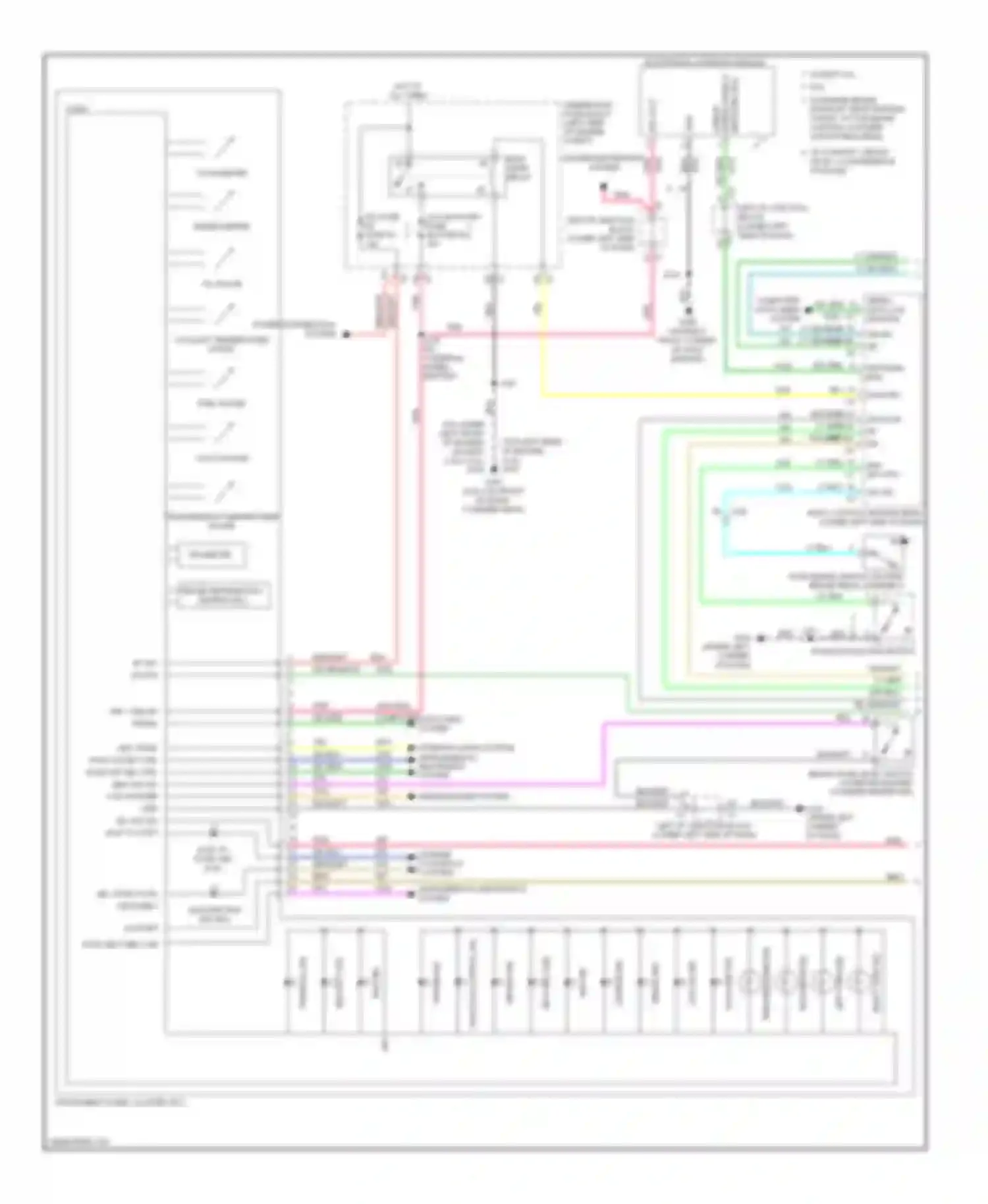Wiring diagram interconnect network bus for Chevrolet Silverado GMT K2XX (2013-2015) (1 of 1)