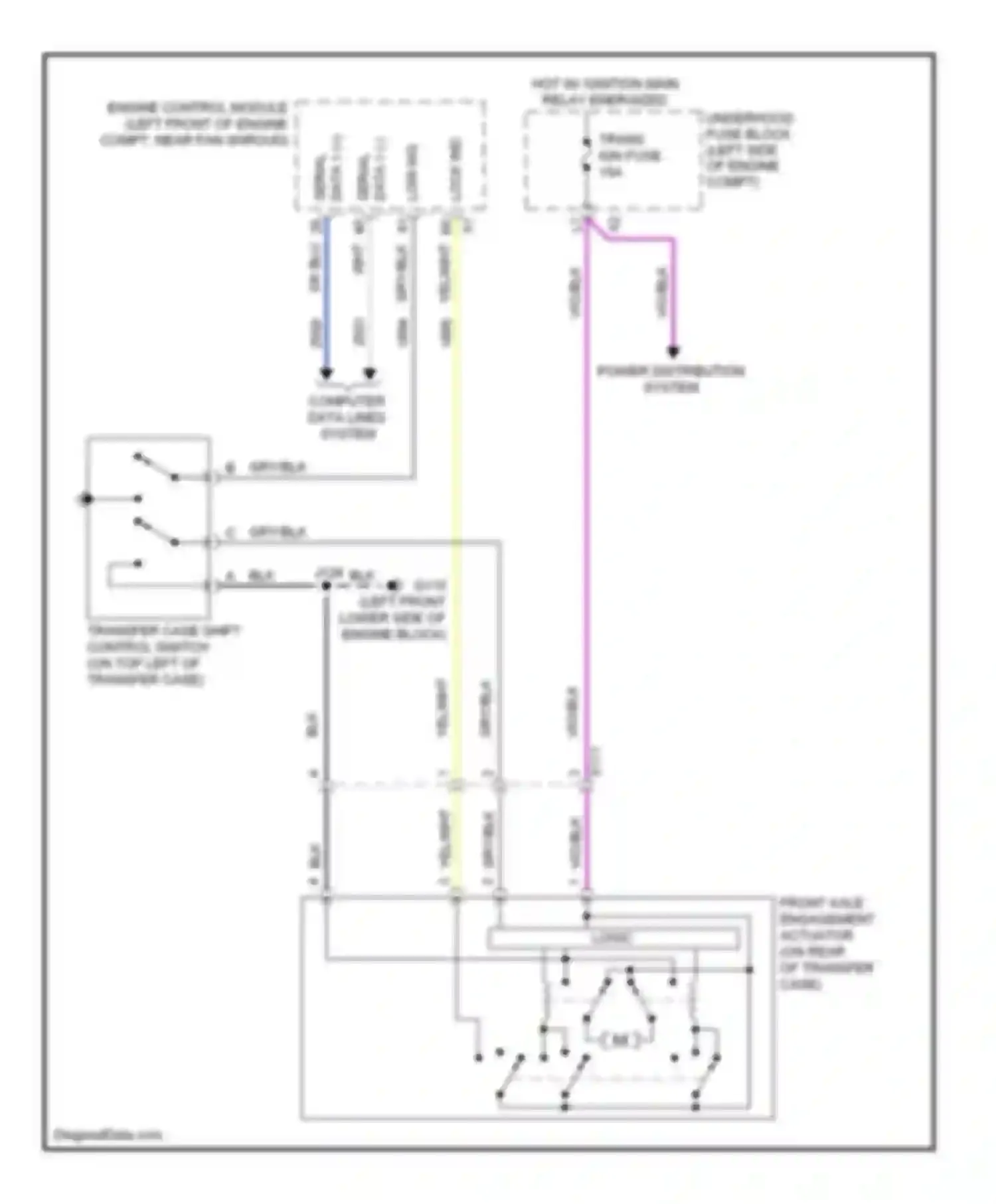 Wiring diagram low sig for Chevrolet Silverado GMT K2XX (2013-2015) (1 of 1)