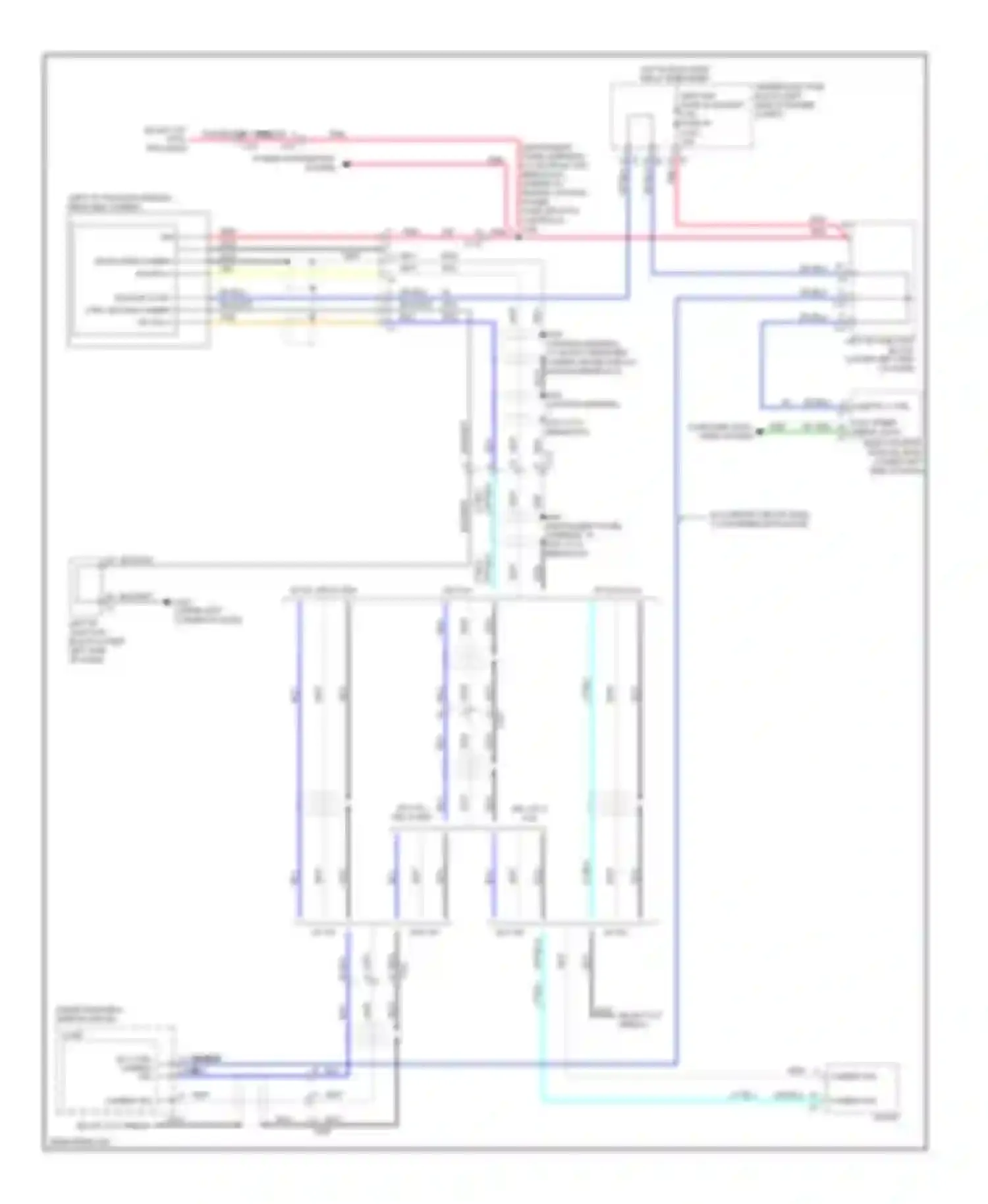 Wiring diagram low speed serial data for Chevrolet Silverado GMT K2XX (2013-2015) (2 of 2)