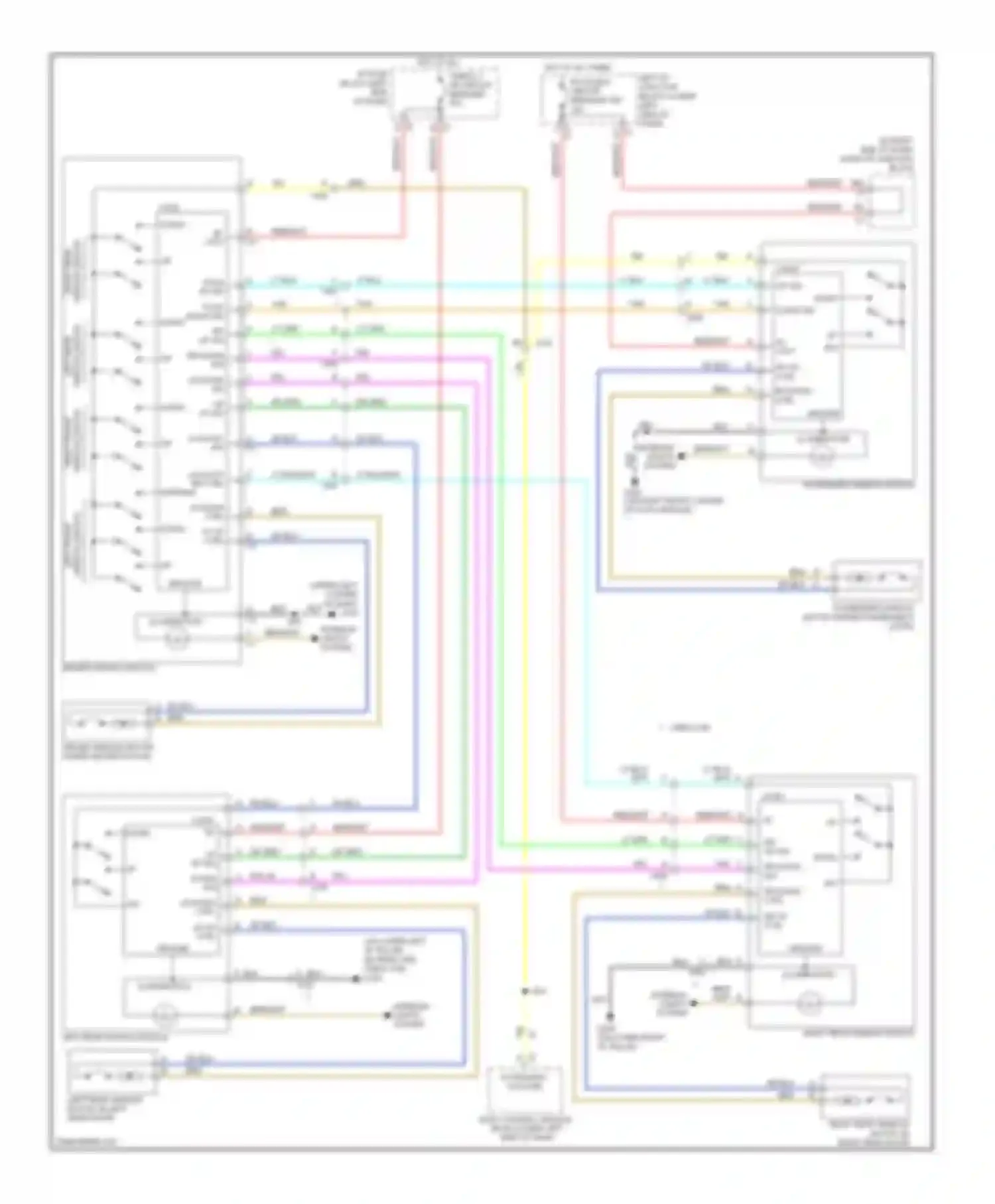 Wiring diagram lr down ctrl sig for Chevrolet Silverado GMT K2XX (2013-2015) (1 of 1)