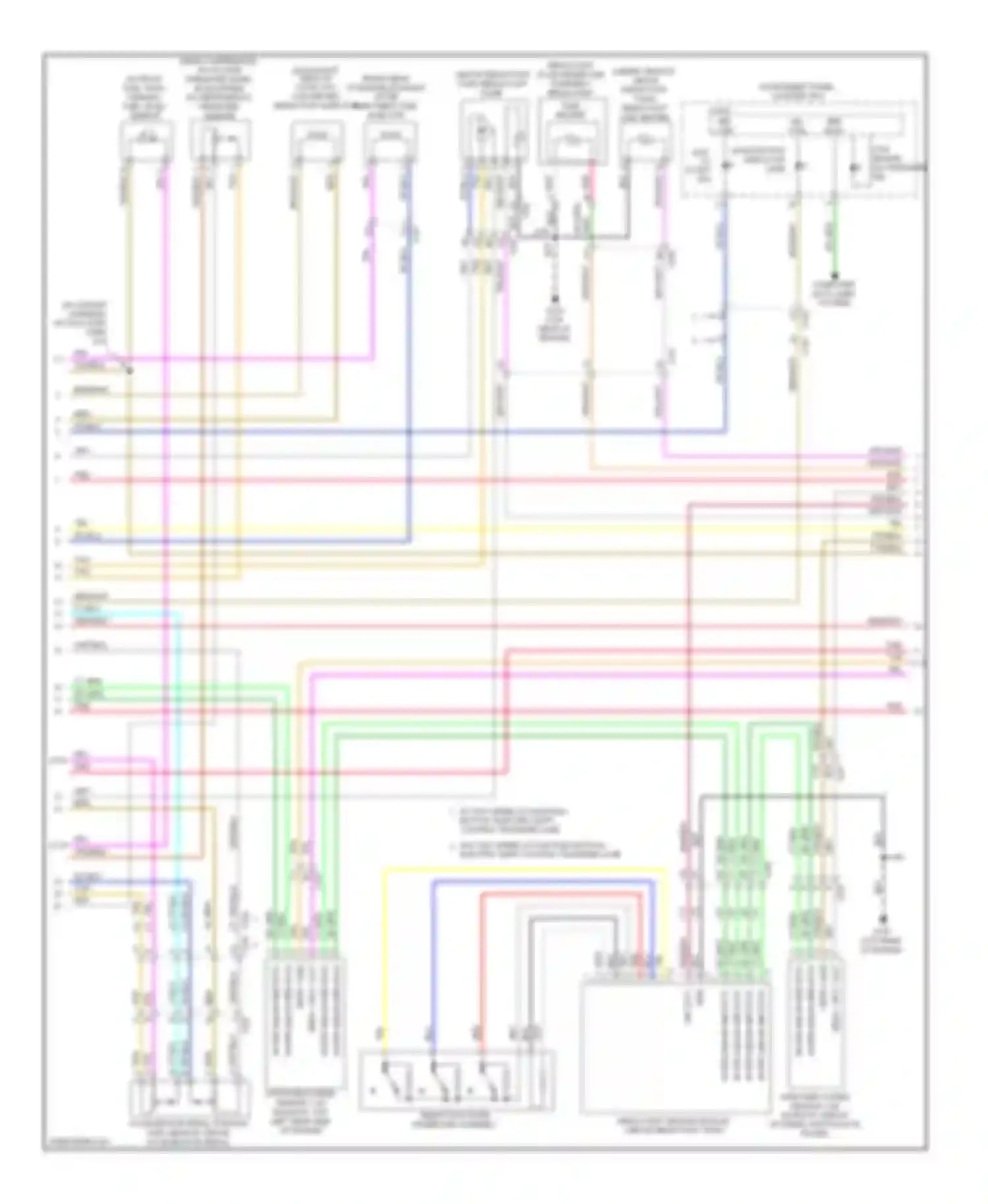 Wiring diagram malfunction indicator lamp for Chevrolet Silverado GMT K2XX (2013-2015) (3 of 3)