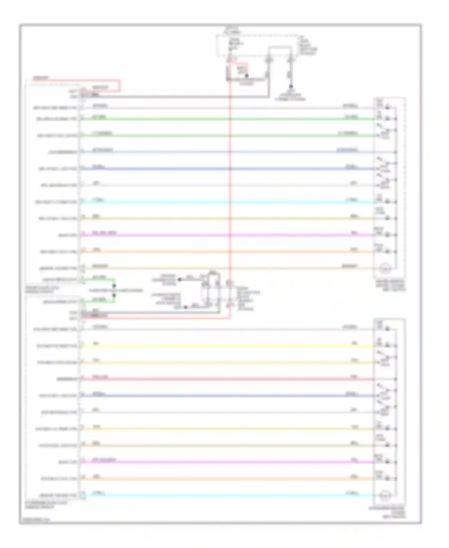 Wiring diagram pas seat back ctrl for Chevrolet Silverado GMT K2XX (2013-2015) (1 of 1)