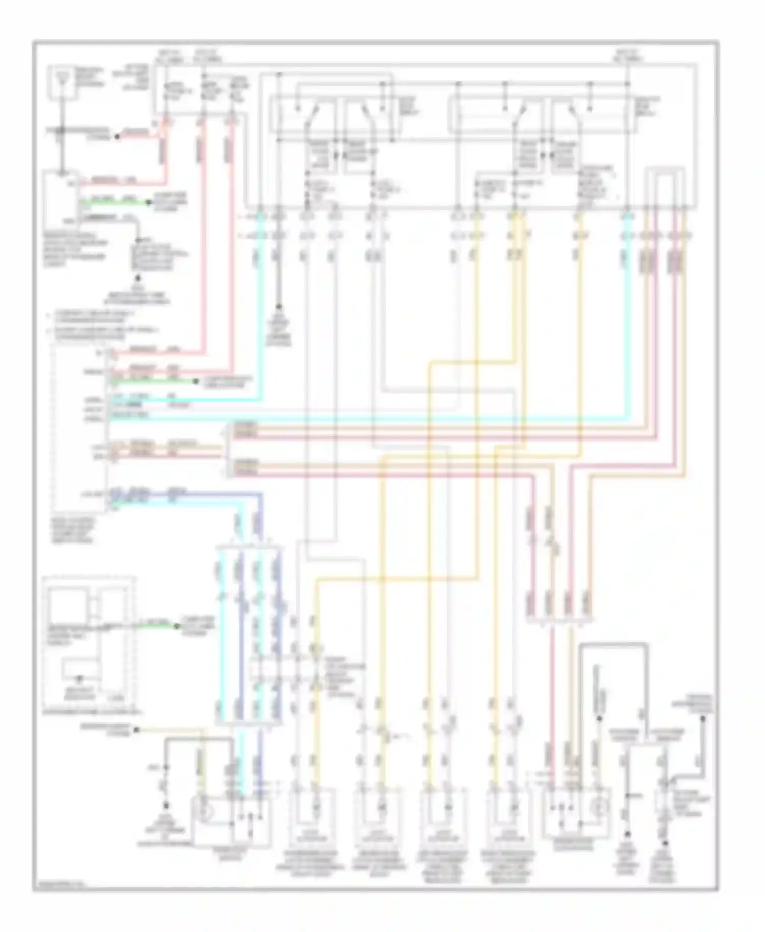 Wiring diagram security indicator logic for Chevrolet Silverado GMT K2XX (2013-2015) (1 of 2)