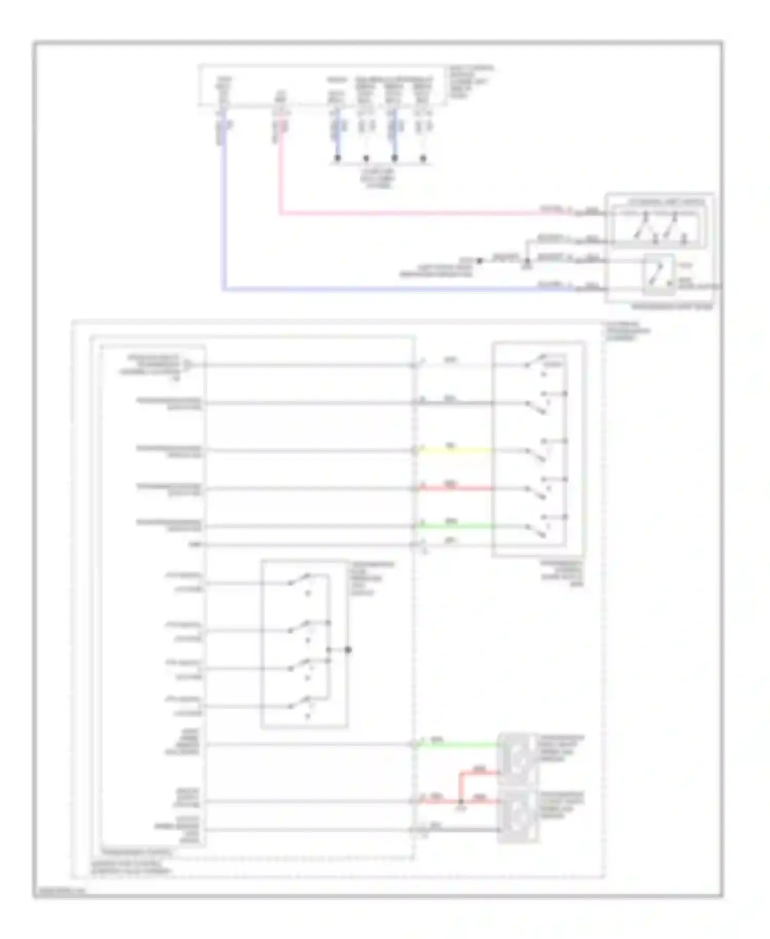 Wiring diagram transmission range switch sig b for Chevrolet Silverado GMT K2XX (2013-2015) (3 of 3)