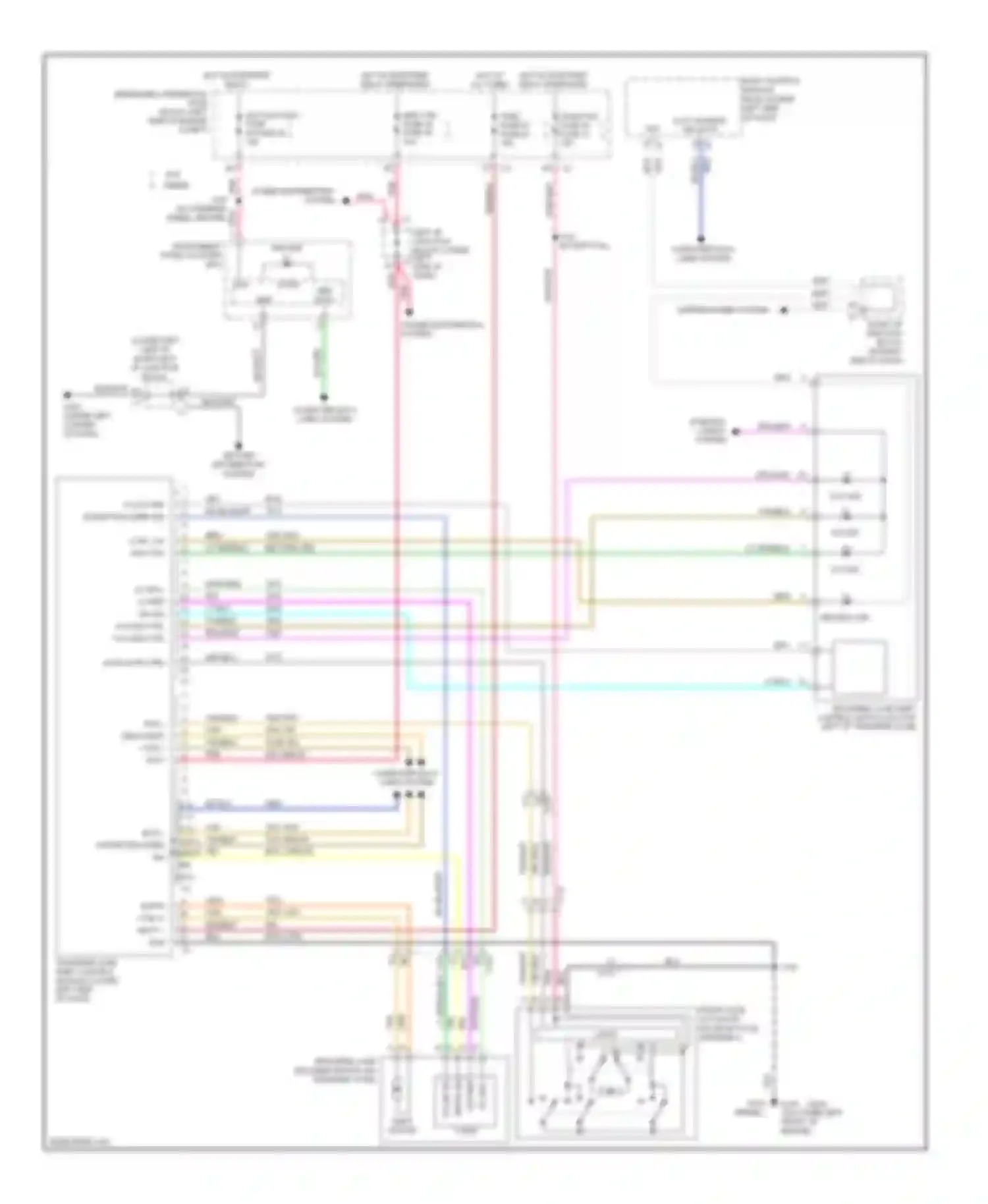 Wiring diagram trec fuse 67 fuse 62 for Chevrolet Silverado GMT K2XX (2013-2015) (1 of 3)