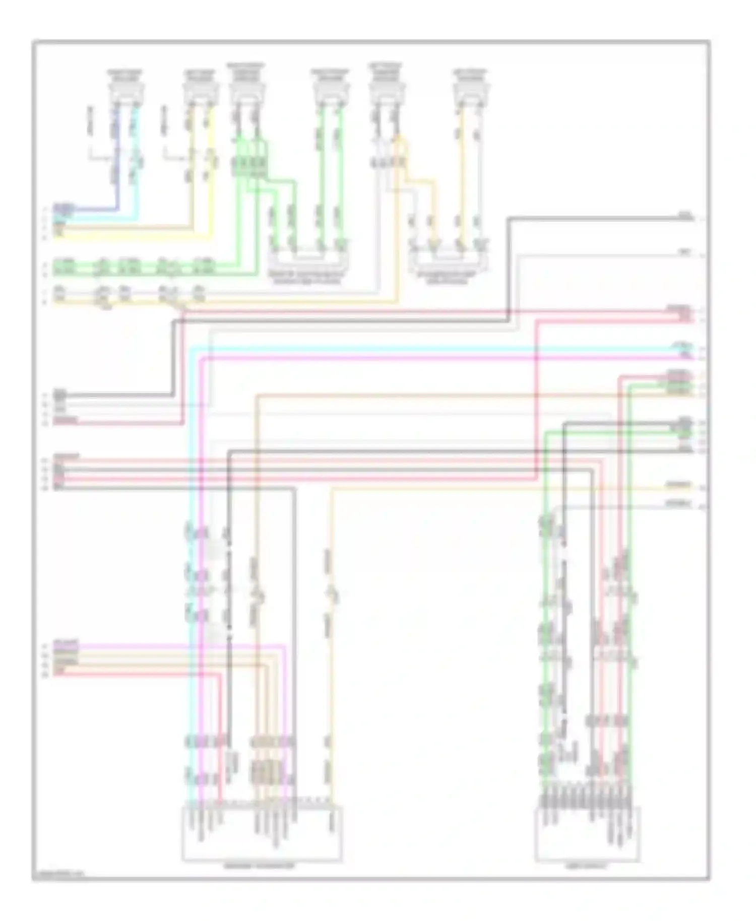 Wiring diagram video display for Chevrolet Silverado GMT K2XX (2013-2015) (4 of 21)